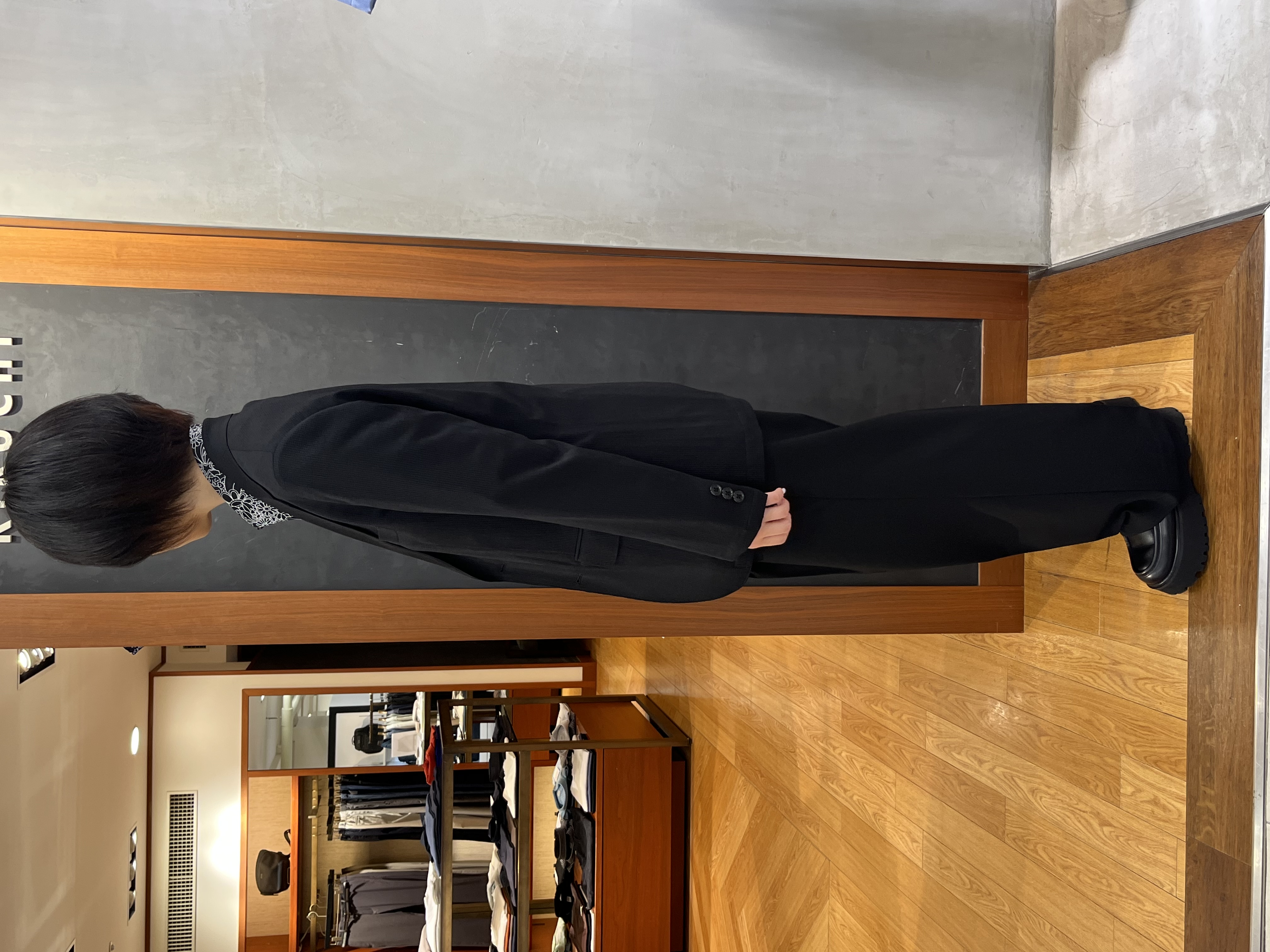 ちゃんみなさんの「TAKEO KIKUCHI｜【Begin5月号掲載/通気性】トリコットサッカー ジャケット」を使ったコーディネート