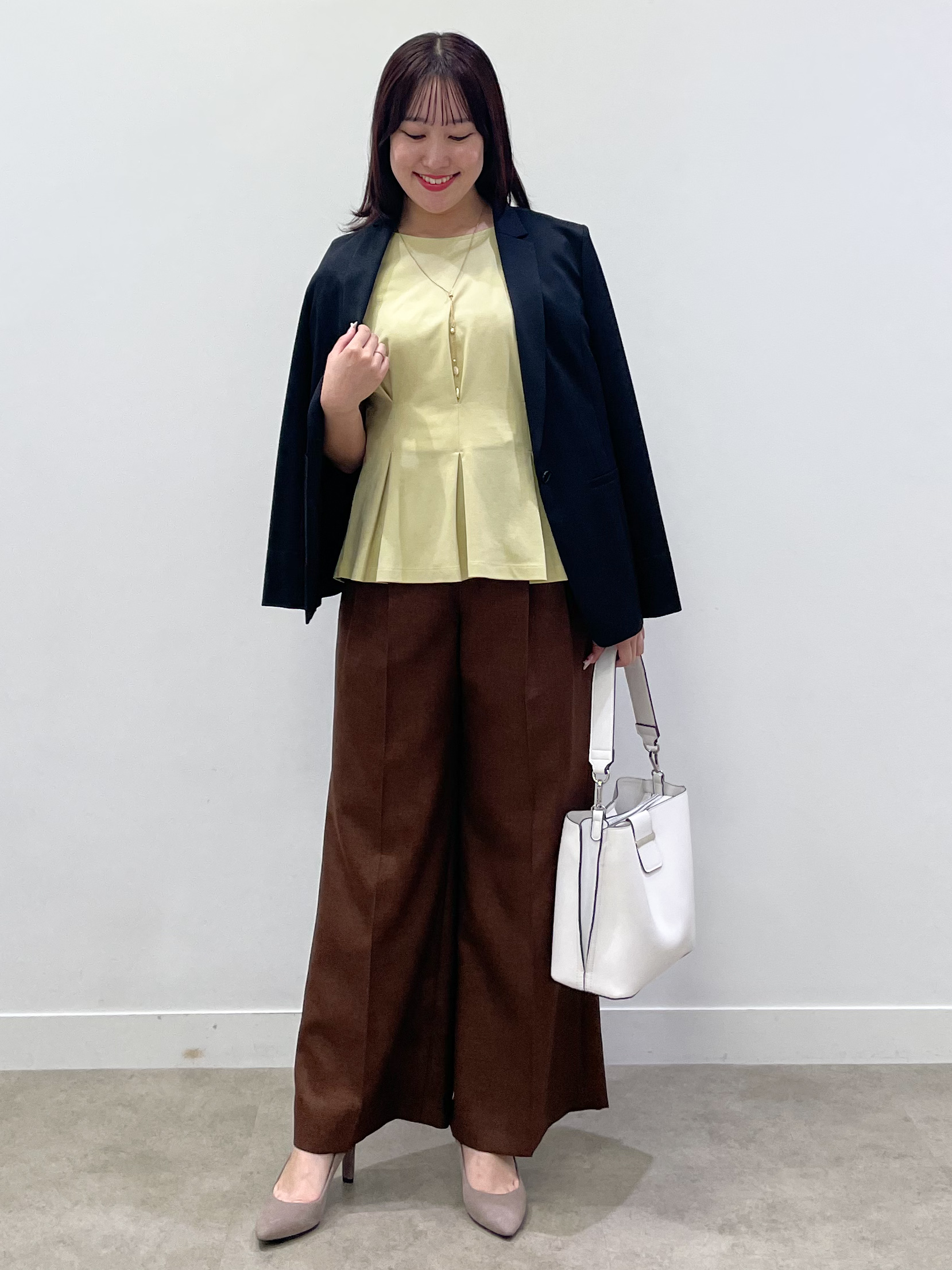yukariさんの「Reflect｜【SS-4Lサイズ／UVカット／接触冷感】匠ジャケット／ベーシックテーラード」を使ったコーディネート