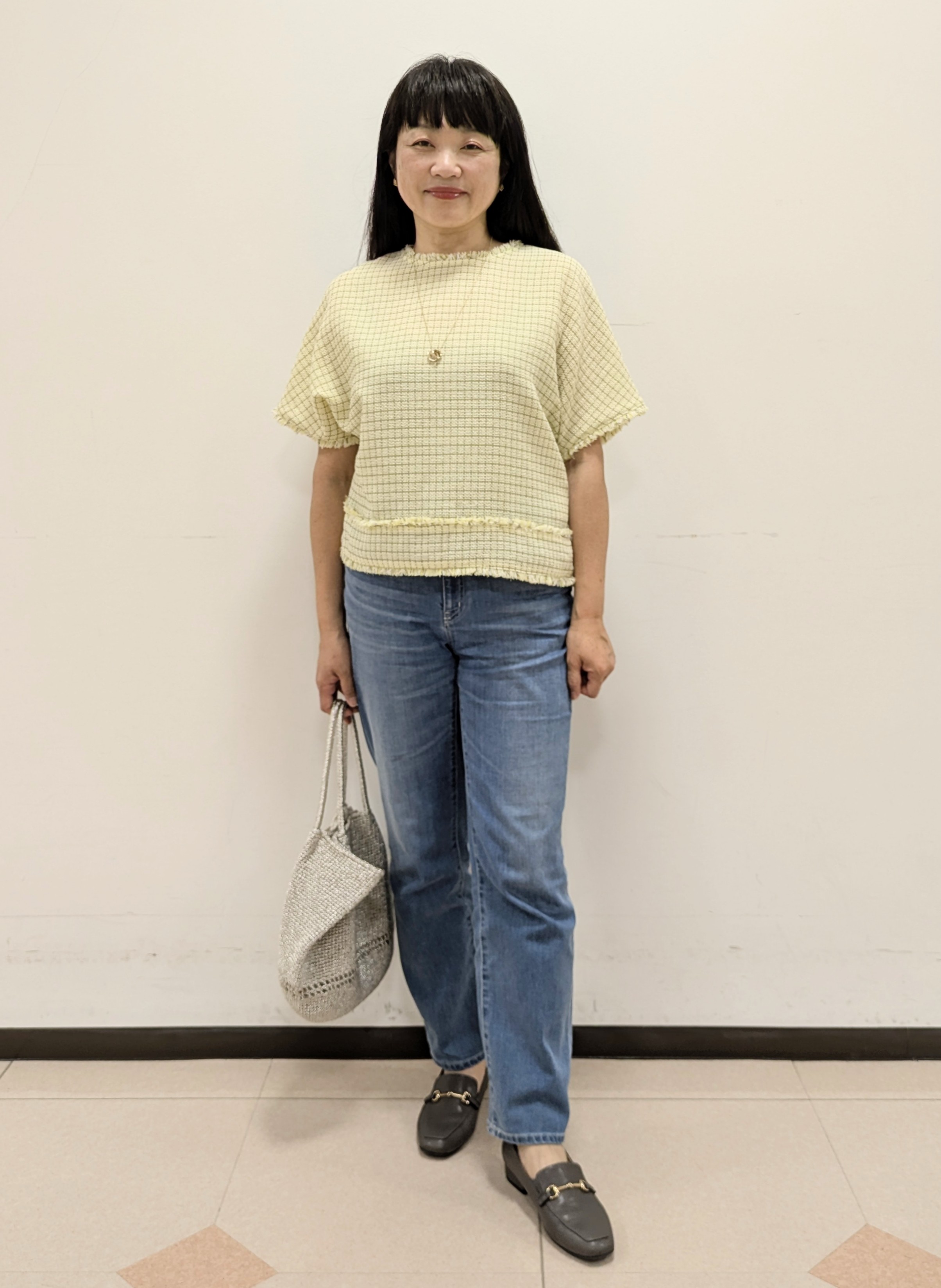ともさんの「UNTITLED｜【新色追加/人気デニム】MAKE&times;DENIMスリムストレート」を使ったコーディネート