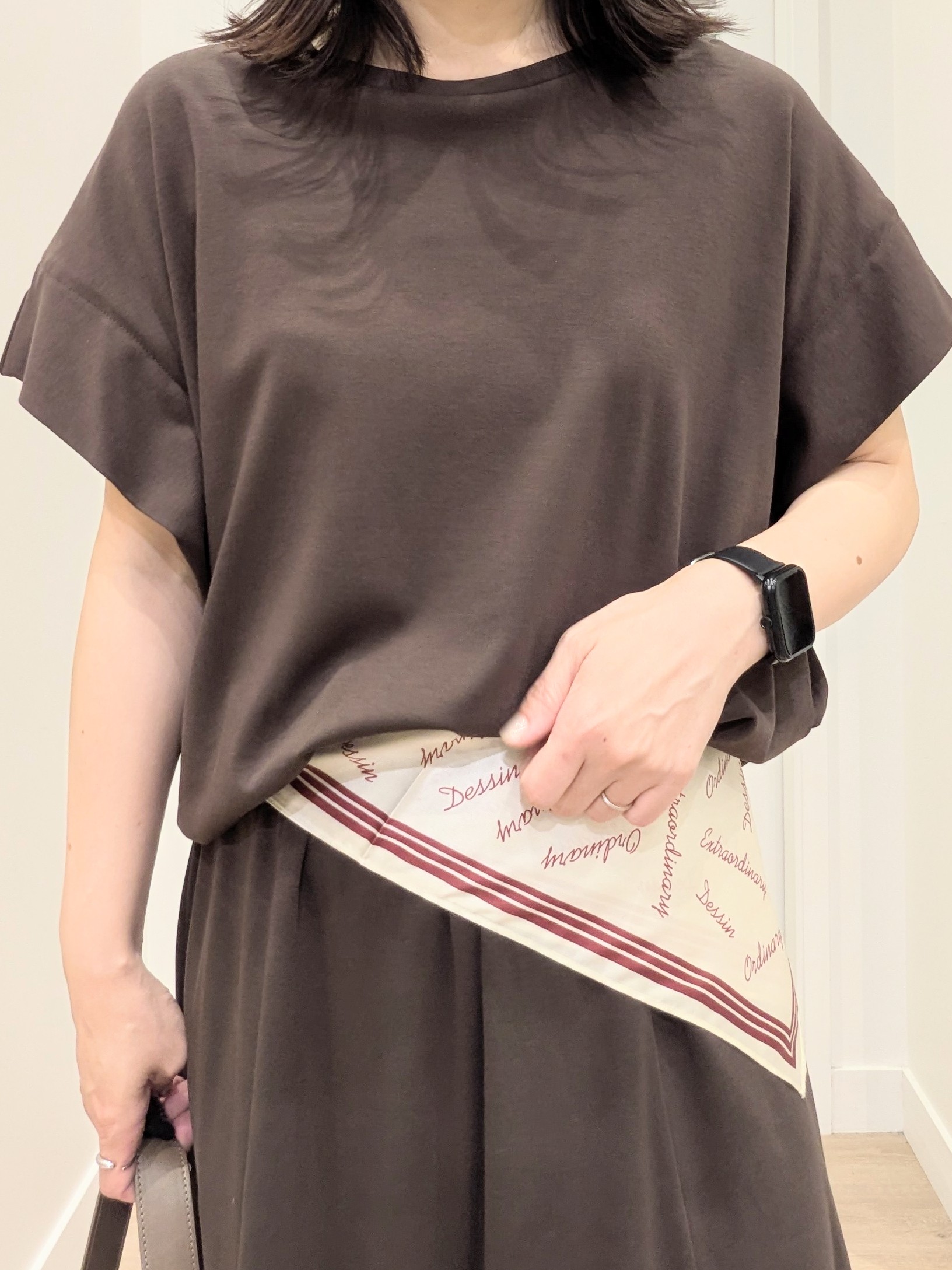 enさんの「Dessin｜【2点セット/汗シミ防止】ミニ裏毛セットアップ」を使ったコーディネート