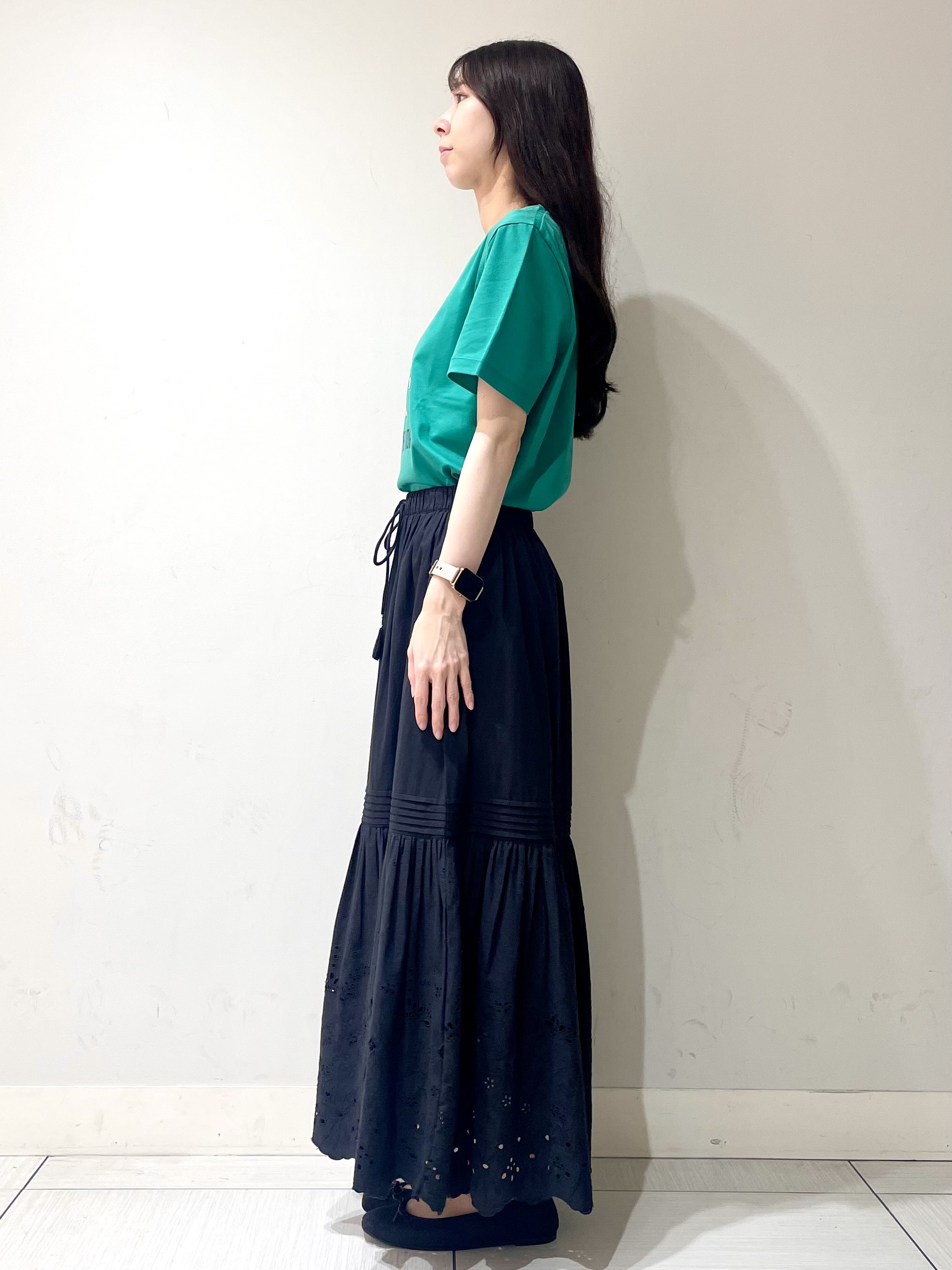 ことさんの「DRESSTERIOR｜【接触冷感／抗菌防臭／消臭】アイスクリアコットン ピストルラビットT」を使ったコーディネート