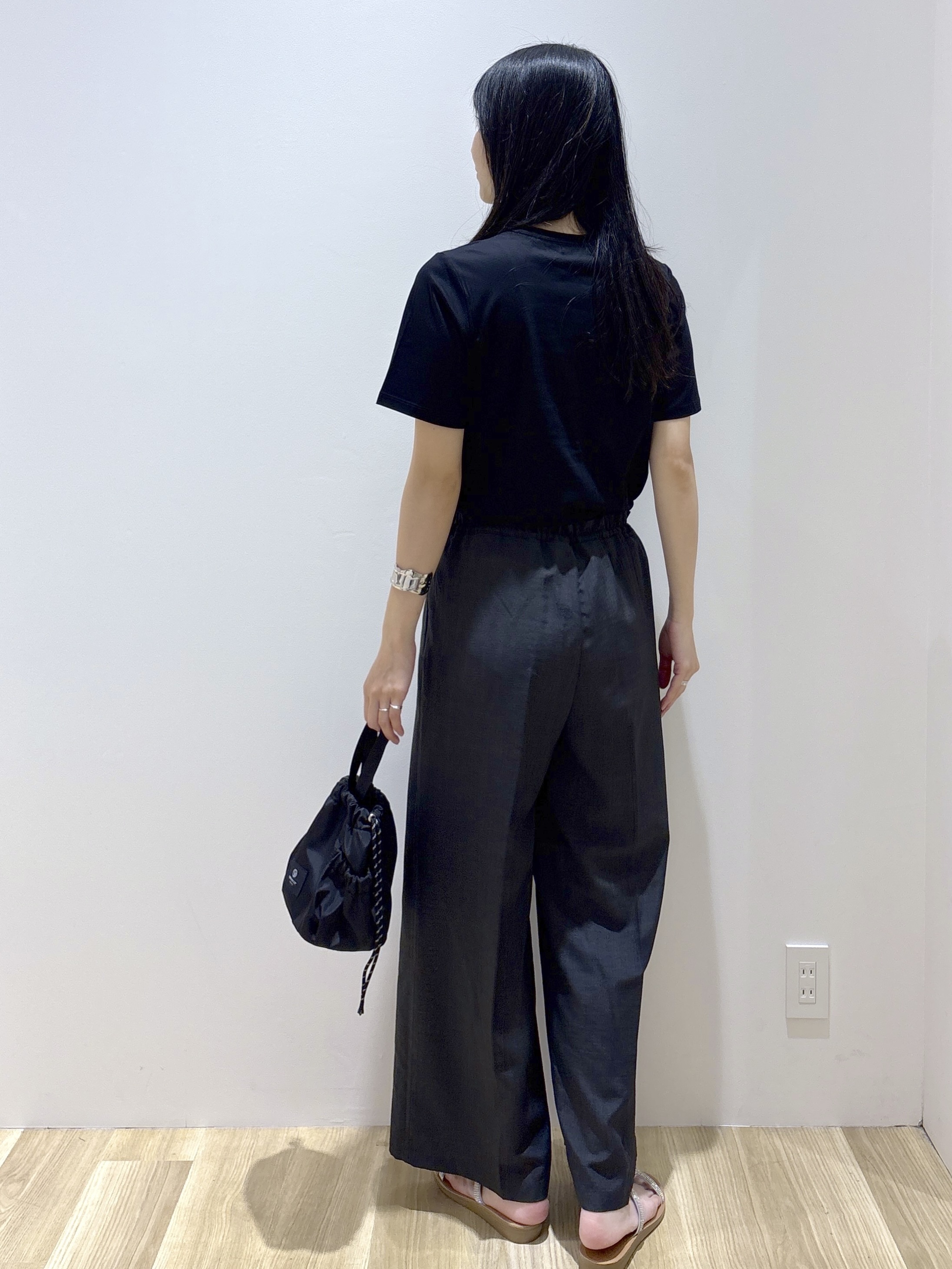 sachikoさんの「OPAQUE.CLIP｜ベーシックTシャツ／オーガニックコットン混【洗濯機OK】」を使ったコーディネート