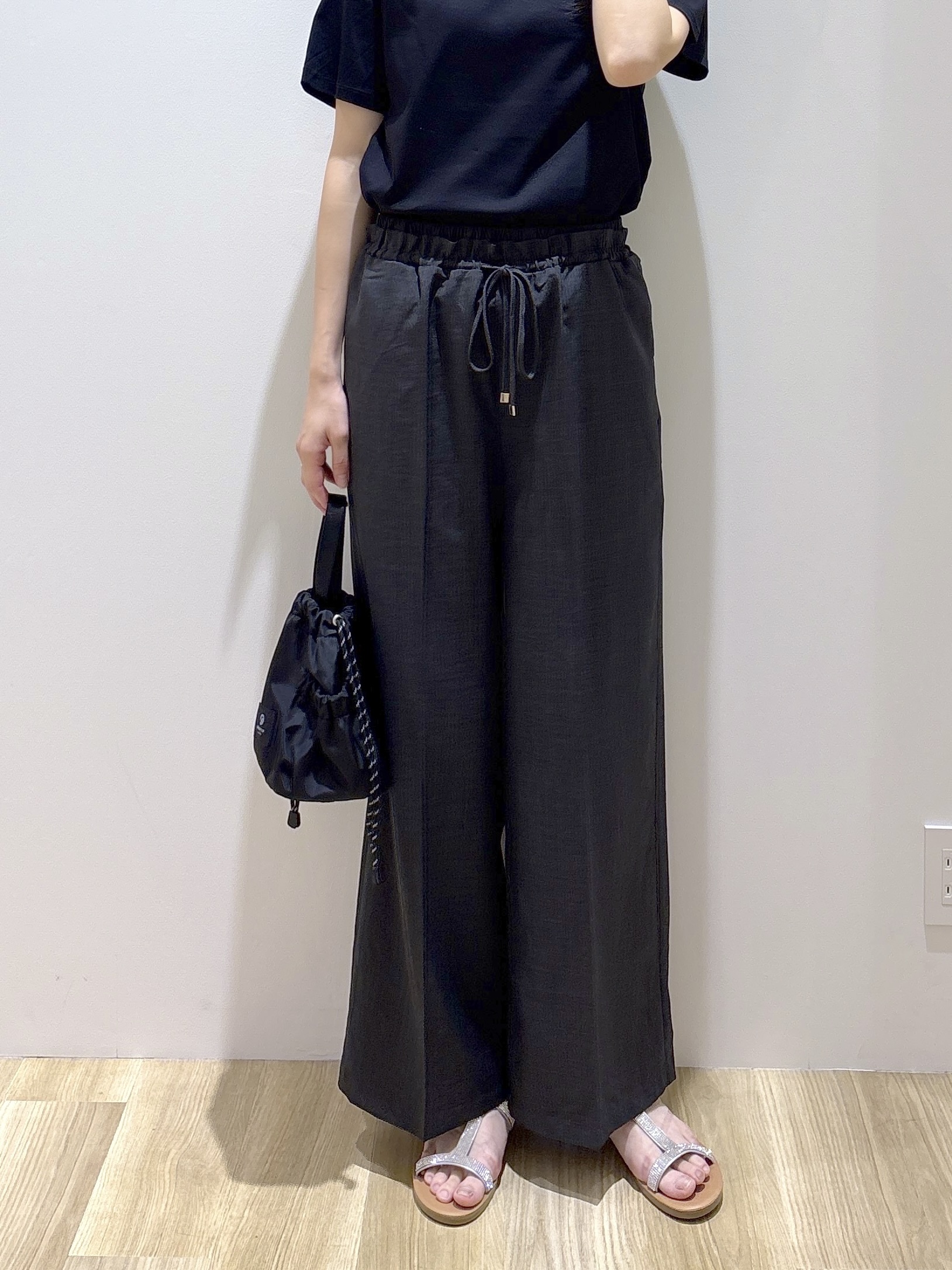 sachikoさんの「OPAQUE.CLIP｜ベーシックTシャツ／オーガニックコットン混【洗濯機OK】」を使ったコーディネート