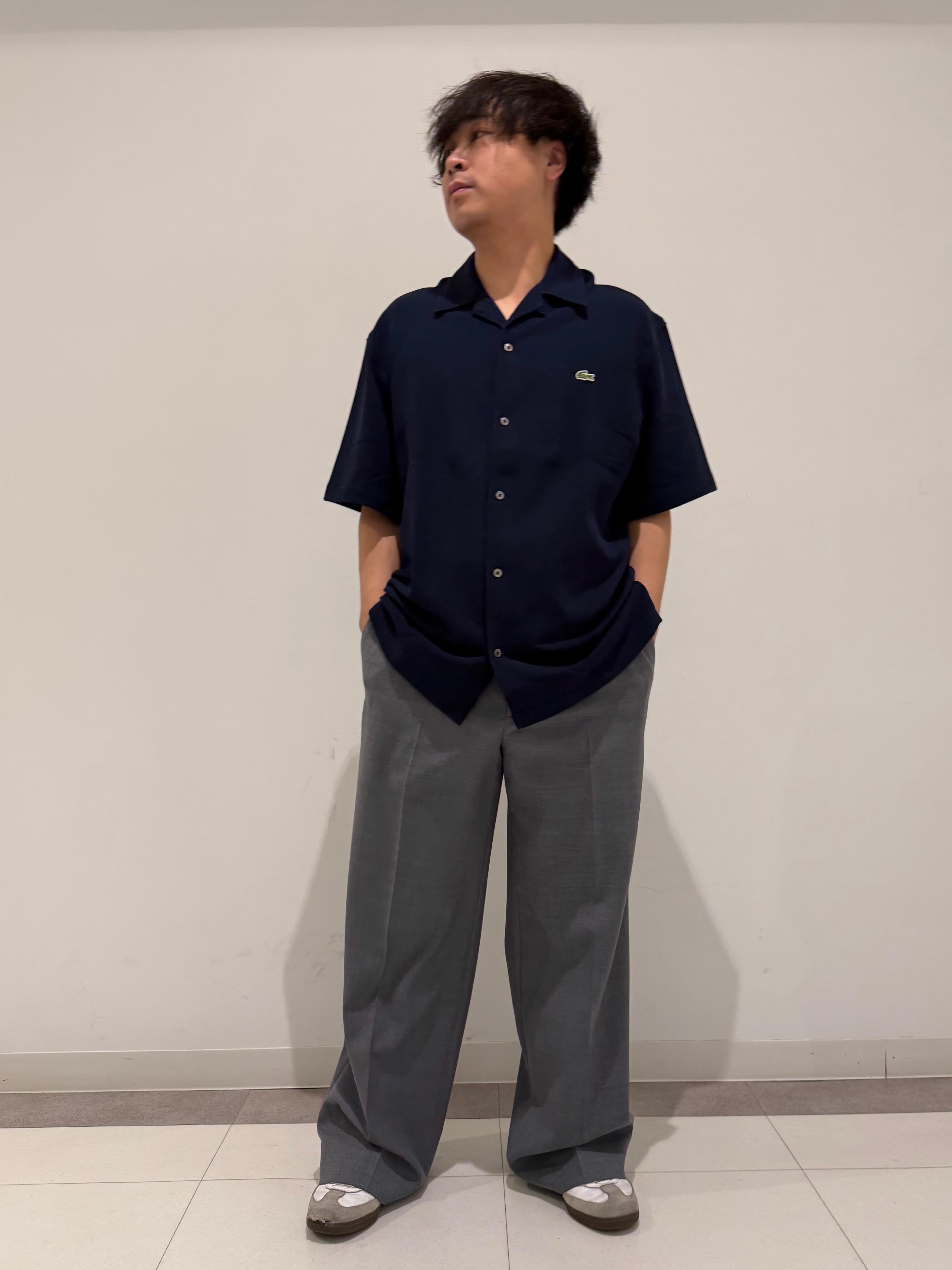 MATSUBARAさんの「DRESSTERIOR｜【ウォッシャブル】サイドゴア ワンタックワイドパンツ」を使ったコーディネート