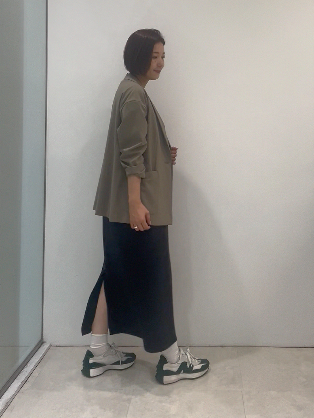 まどかさんの「UNTITLED｜【SS-4Lサイズ／接触冷感／シワになりにくい】リラクシーテーラードジャケット」を使ったコーディネート
