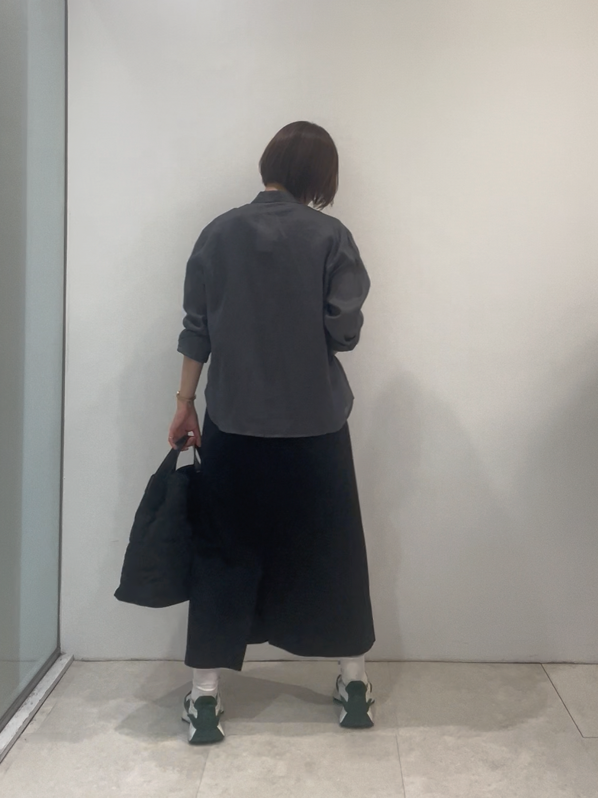 まどかさんの「UNTITLED｜【接触冷感】ドライタッチシャツ」を使ったコーディネート