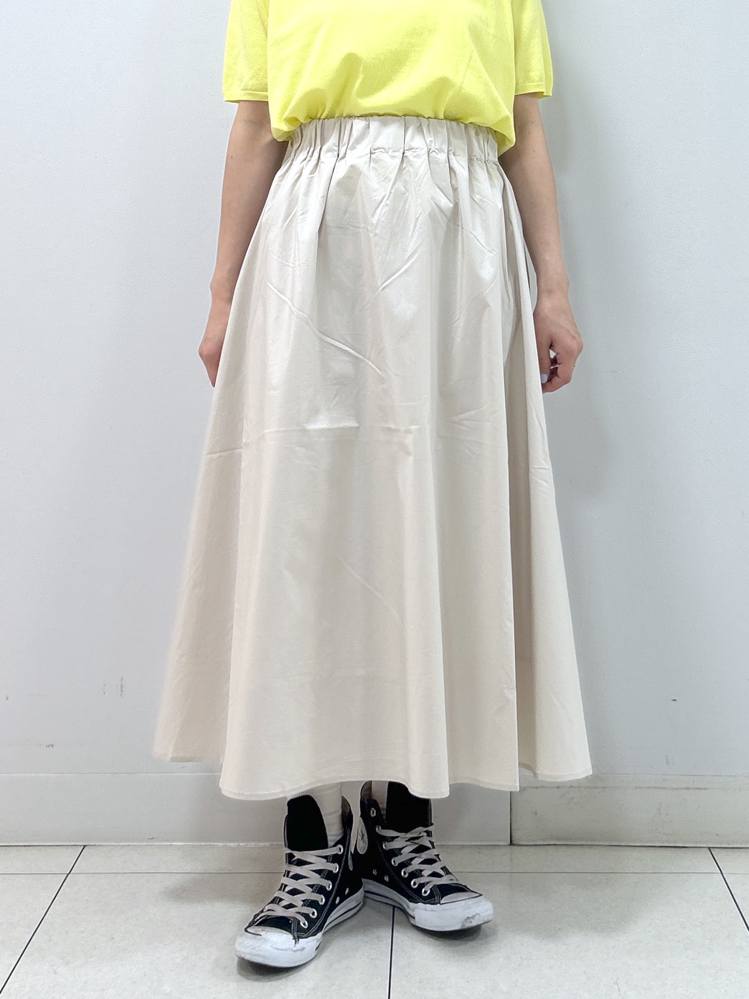 Kaiさんの「Dessin｜【9色展開/接触冷感/UVカット】ドライタッチサマーニットT」を使ったコーディネート
