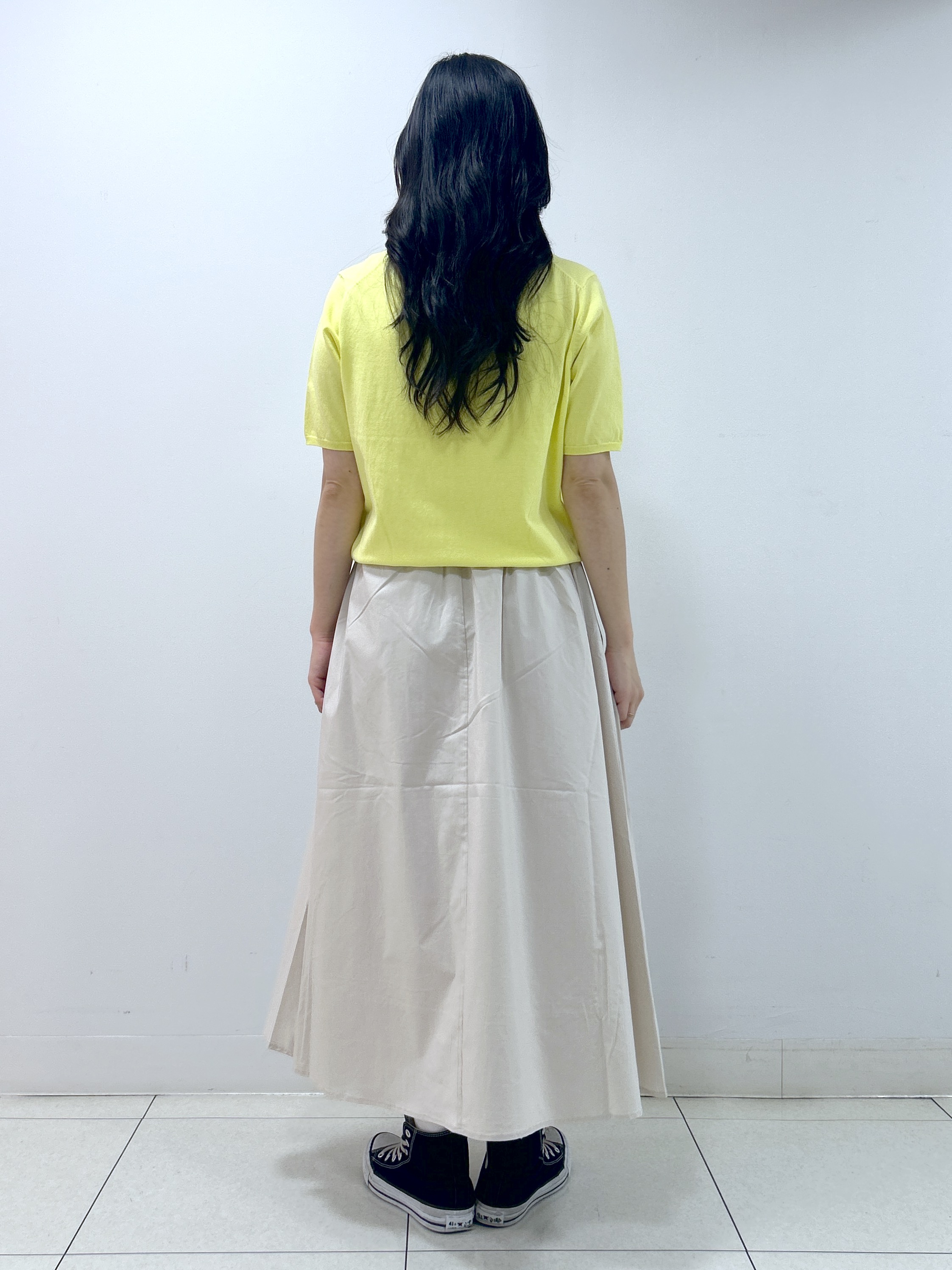 Kaiさんの「Dessin｜【9色展開/接触冷感/UVカット】ドライタッチサマーニットT」を使ったコーディネート