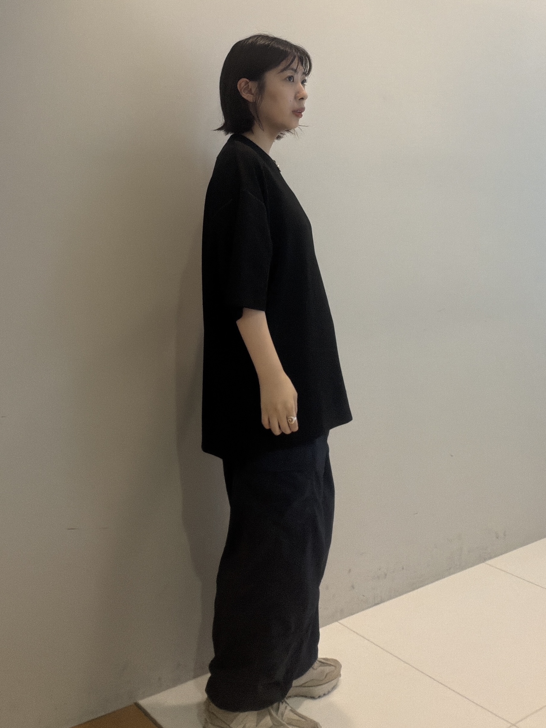 abeさんの「tk.TAKEO KIKUCHI｜リーフエンブロブラーTシャツ」を使ったコーディネート