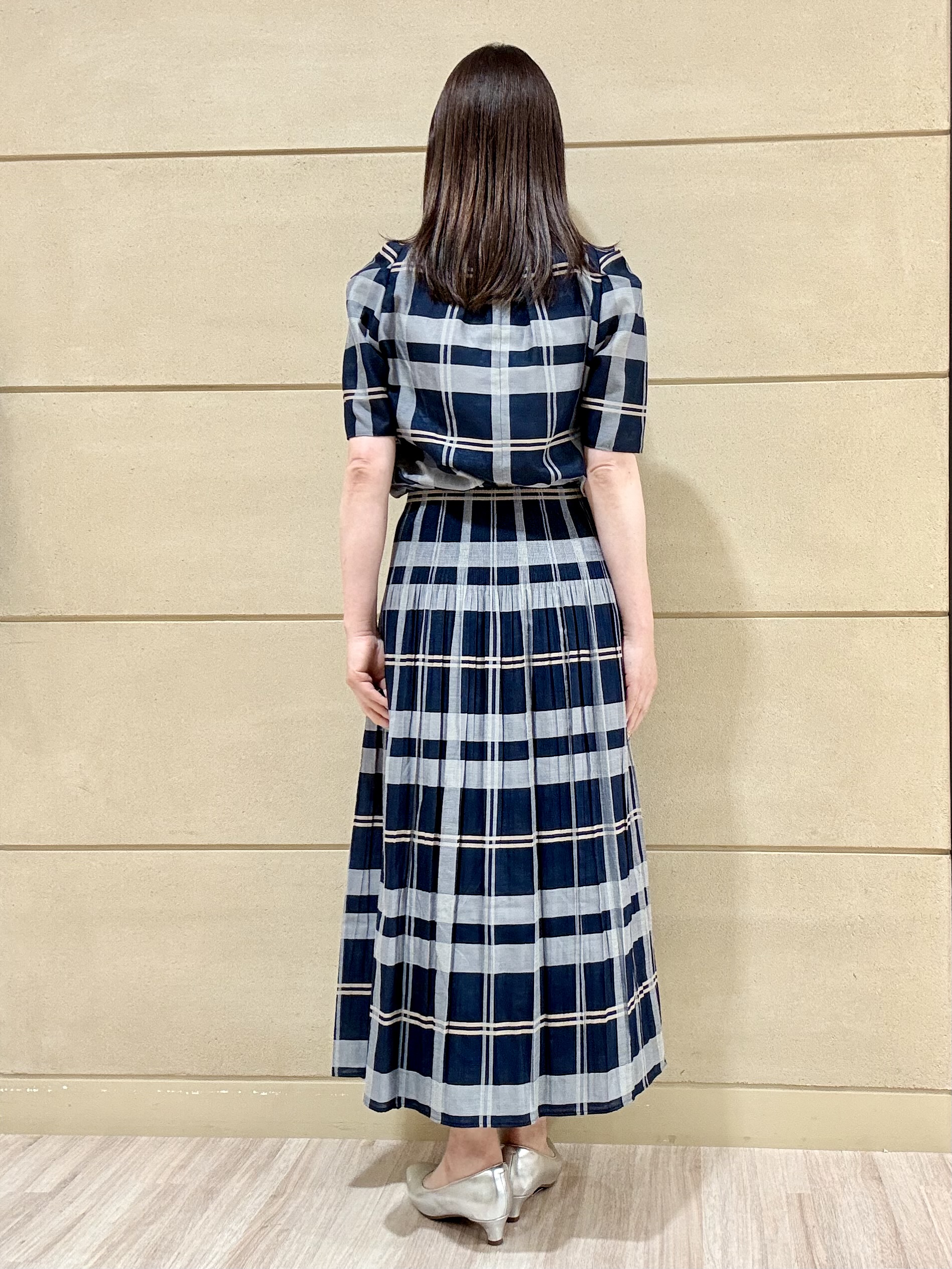 Marさんの「Reflect｜【UVカット／接触冷感／吸水速乾】フレアスリーブペプラムカットソー」を使ったコーディネート