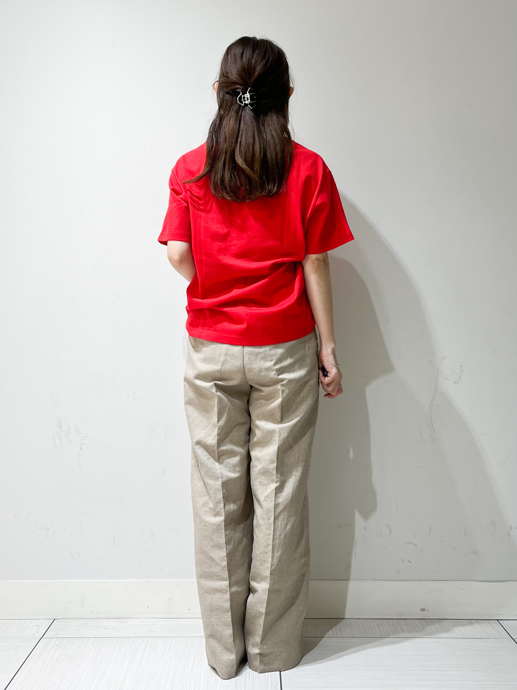 じゅんさんの「DRESSTERIOR｜ル ミラクルロゴT」を使ったコーディネート