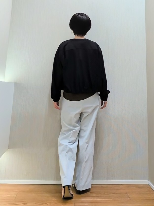 ミズタさんの「UNTITLED｜◆【洗える】シアーブルゾン」を使ったコーディネート