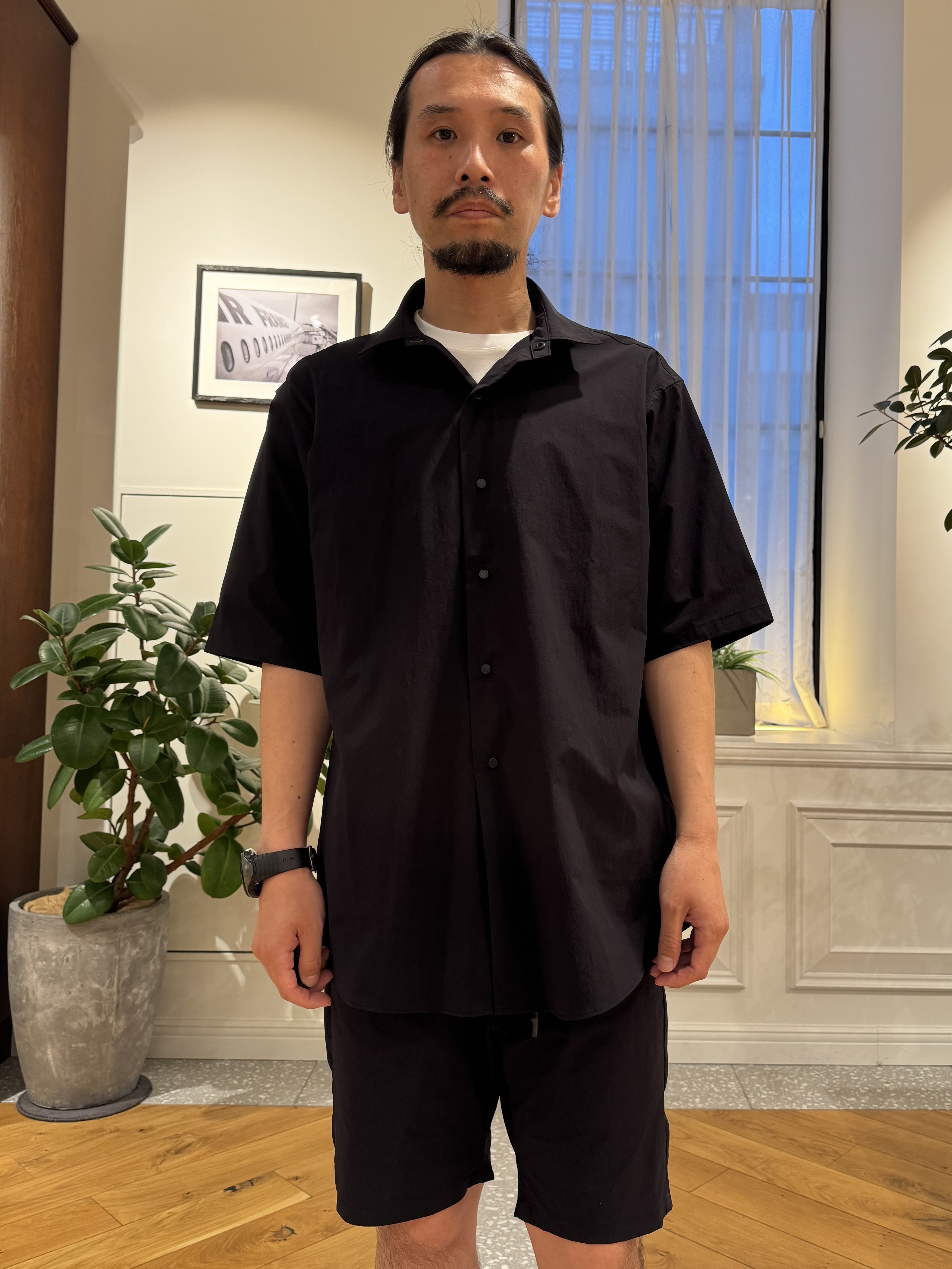 kawarataniさんの「DRESSTERIOR｜◆【干場義雅&times;K－3B&times;DRESSTERIOR】ストレッチシャツ」を使ったコーディネート