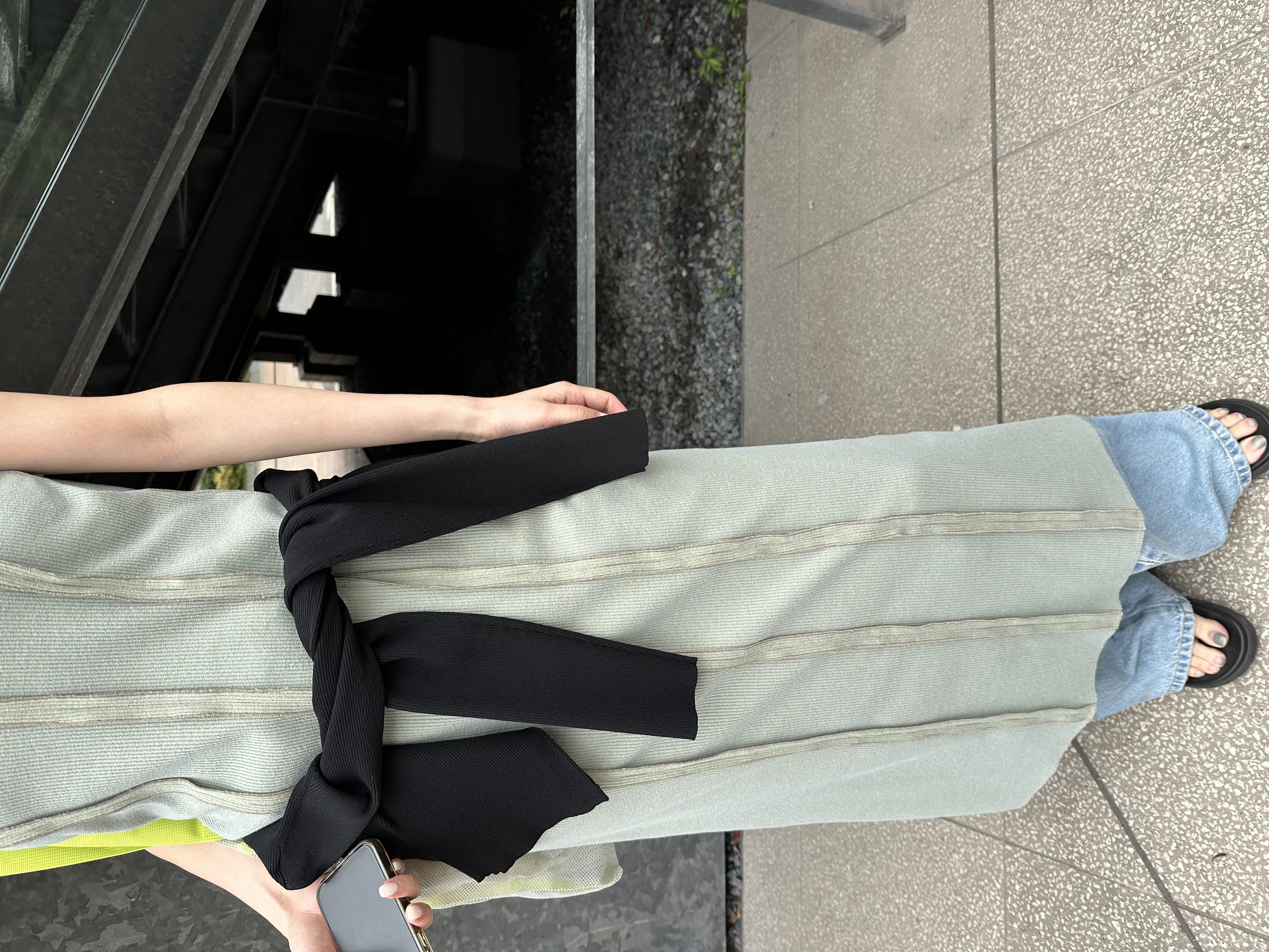 harunaさんの「CODE A｜【Cup-in】Jersey dress」を使ったコーディネート