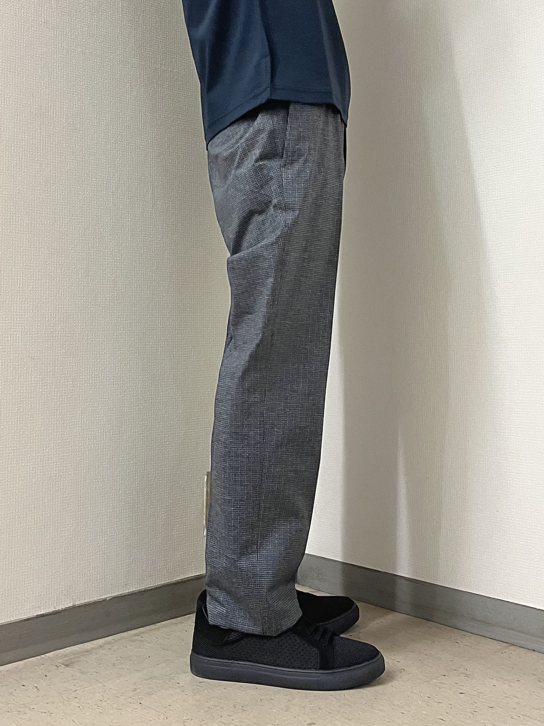URAさんの「TAKEO KIKUCHI｜【通気性】ジャージ千鳥柄 ジャケット」を使ったコーディネート