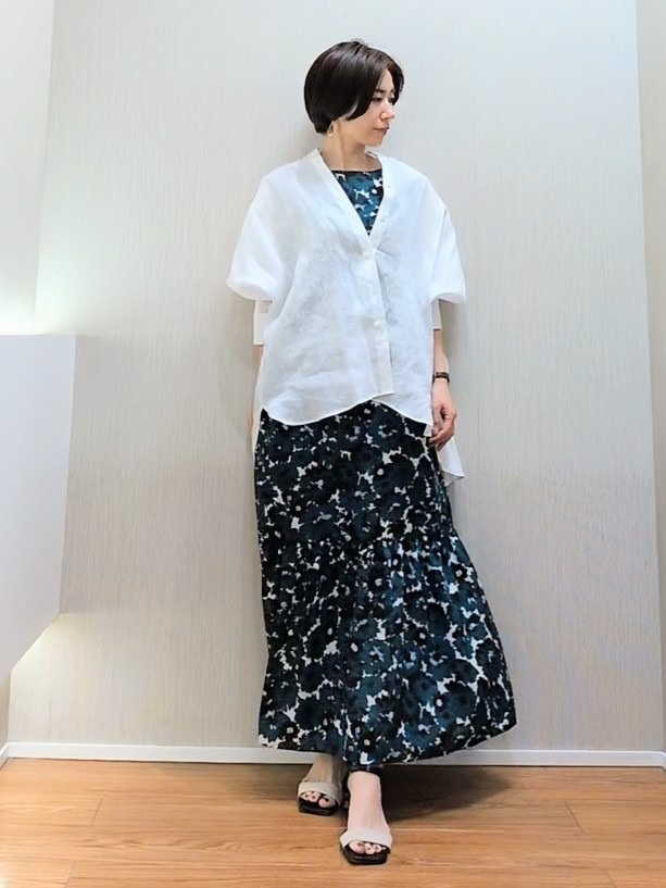 ミズタさんの「UNTITLED｜【麻100】リネンドルマンシャツ」を使ったコーディネート