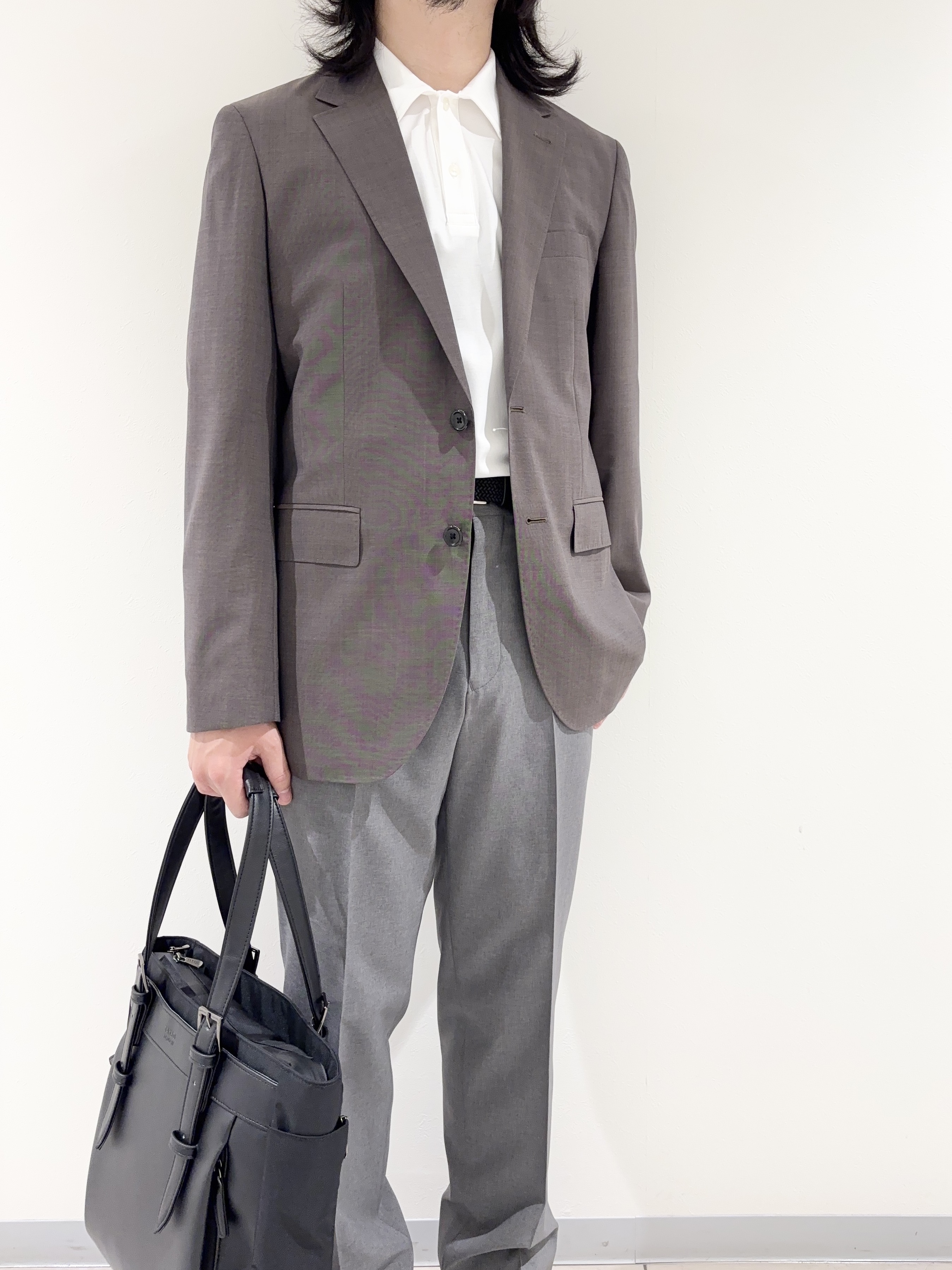 及川さんの「TAKEO KIKUCHI｜【BOWLER HAT LABEL】トロピカルシャンブレージャケット」を使ったコーディネート