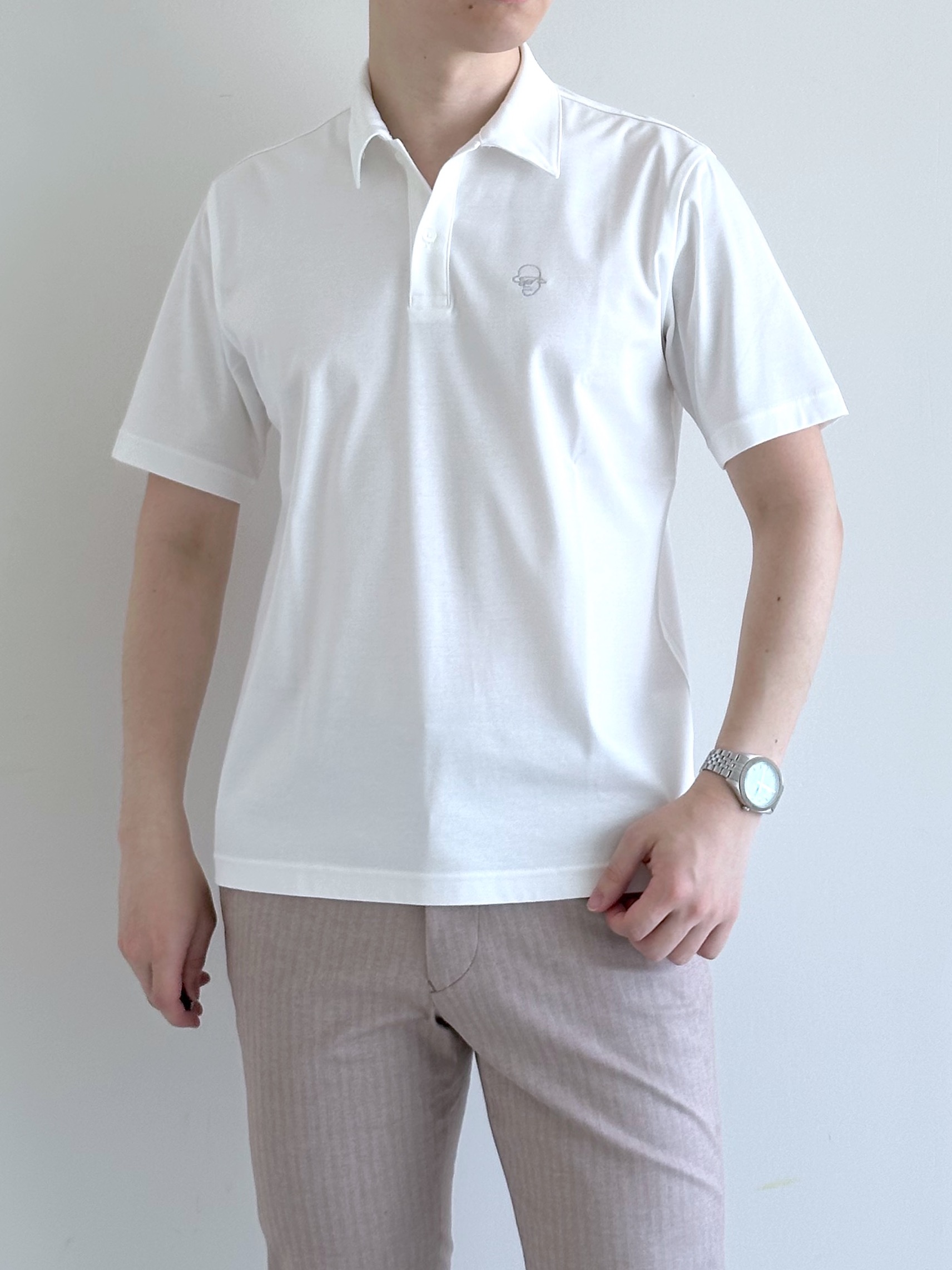 イッシーさんの「TAKEO KIKUCHI｜【抗菌防臭】COOL DOTS（R）ドビープリント ジャケット」を使ったコーディネート