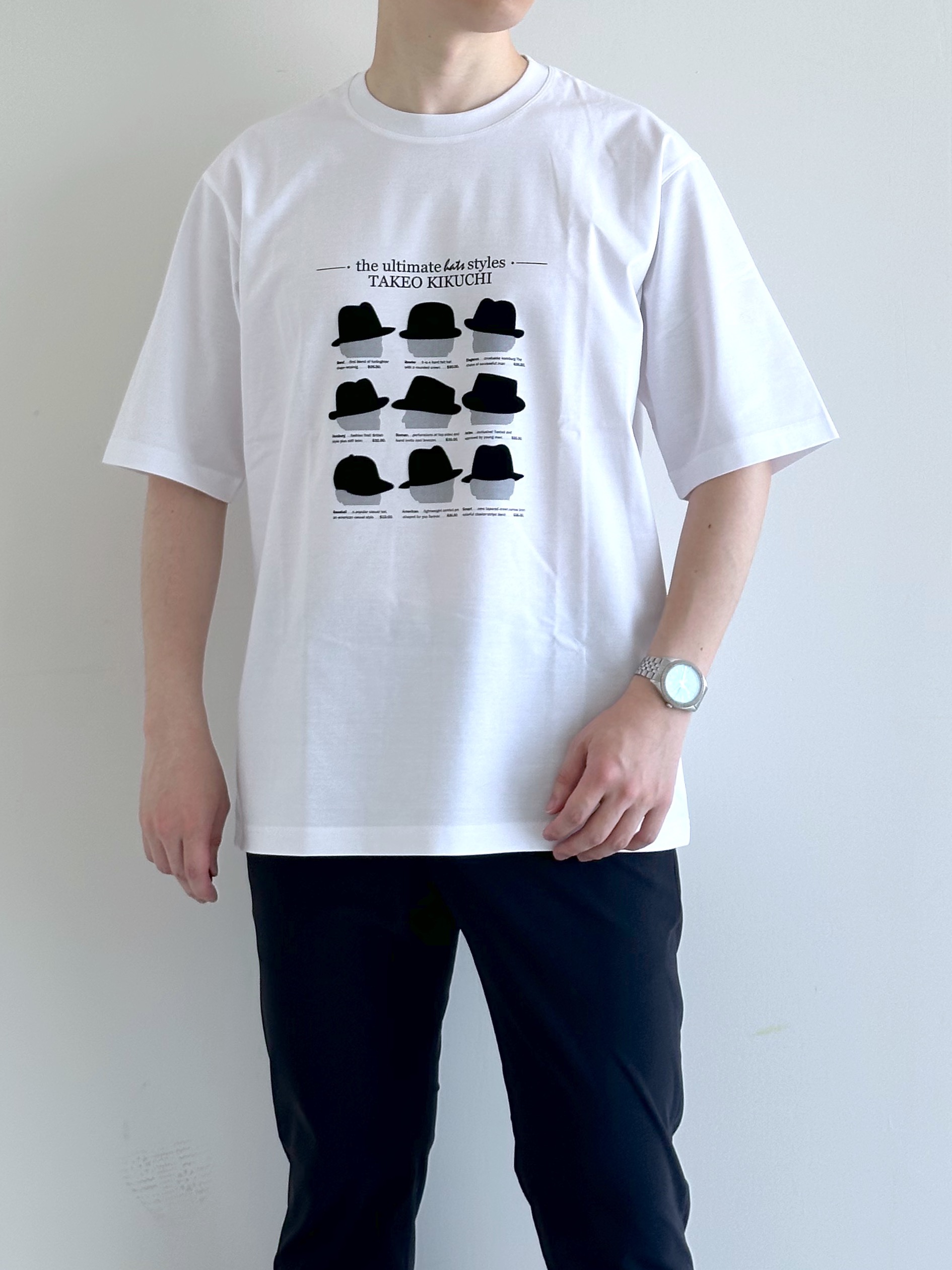 イッシーさんの「TAKEO KIKUCHI｜【接触冷感】ハイブリッド リネン 七分袖シャツ」を使ったコーディネート