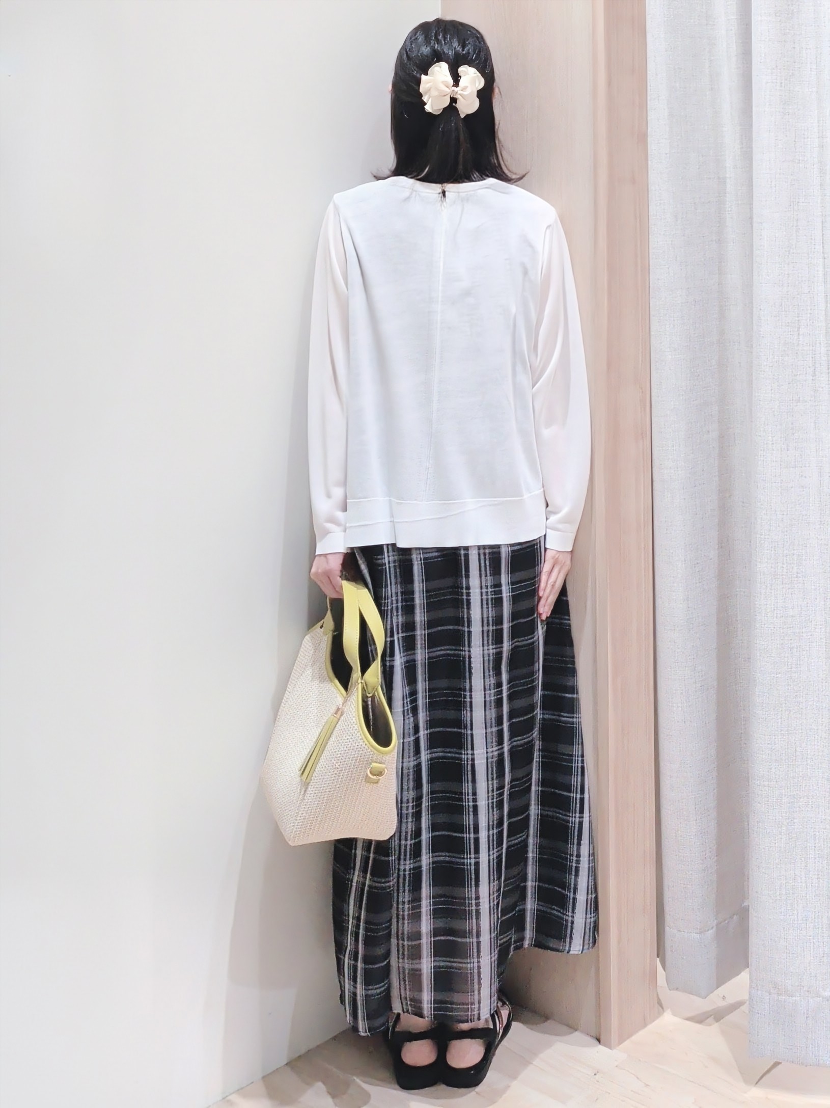 Yuiさんの「grove｜高評価！【UVカット】ベーシックショートカーディガン」を使ったコーディネート