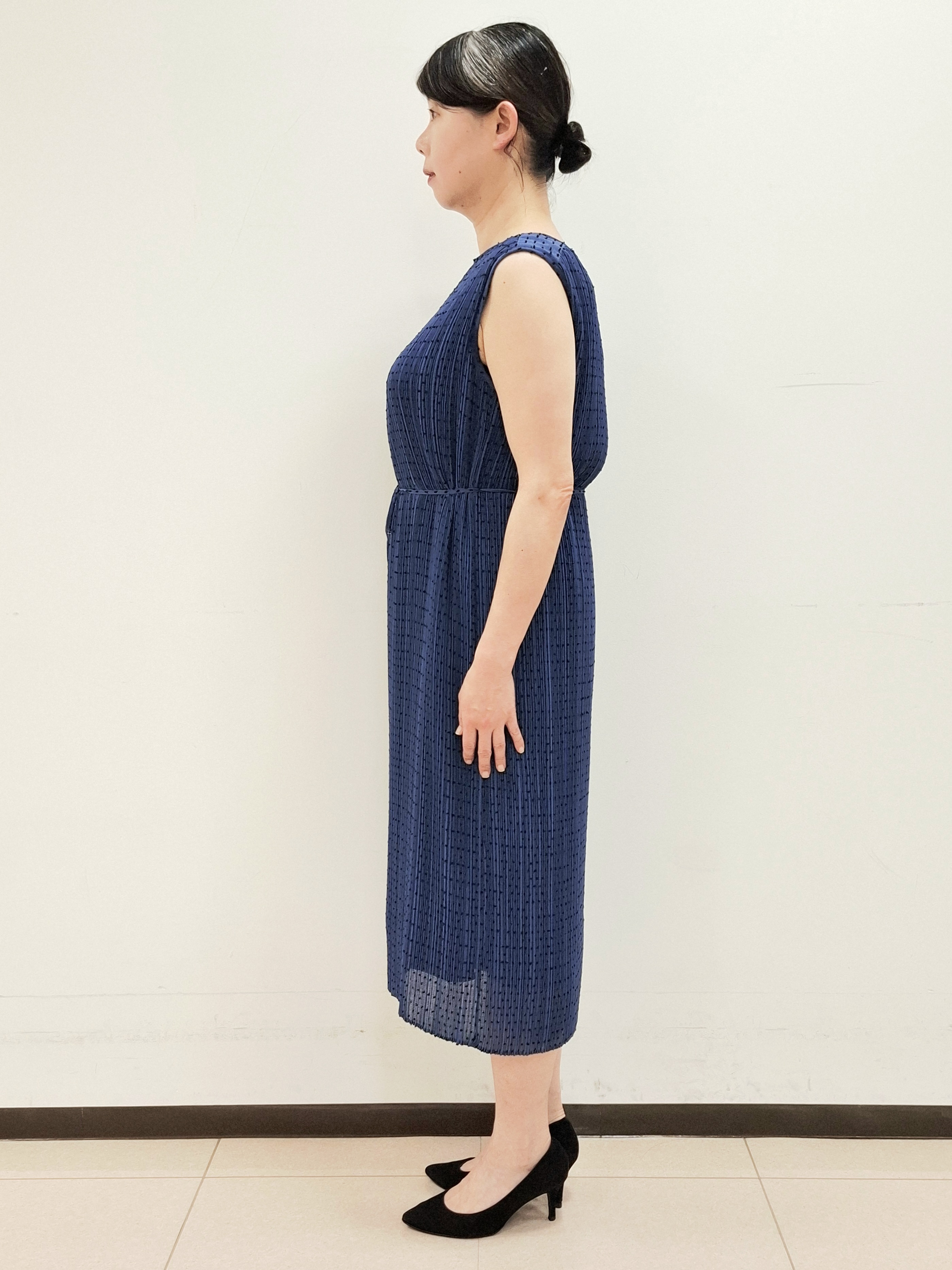 ねぎさんの「UNTITLED｜【華やか/シアー感】ドットジャガードワンピース」を使ったコーディネート