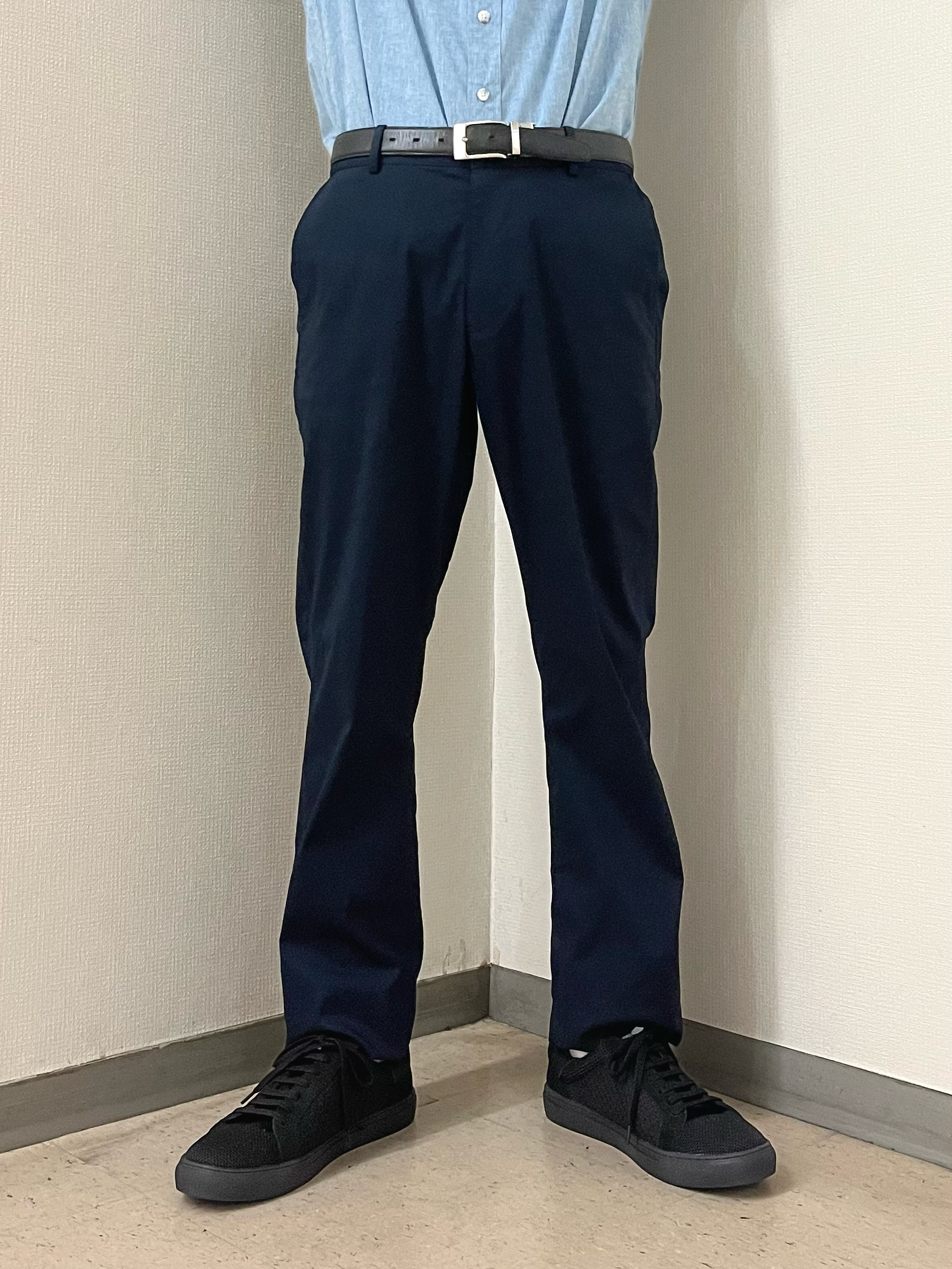 URAさんの「TAKEO KIKUCHI｜【接触冷感】ハイブリッド リネン 七分袖シャツ」を使ったコーディネート