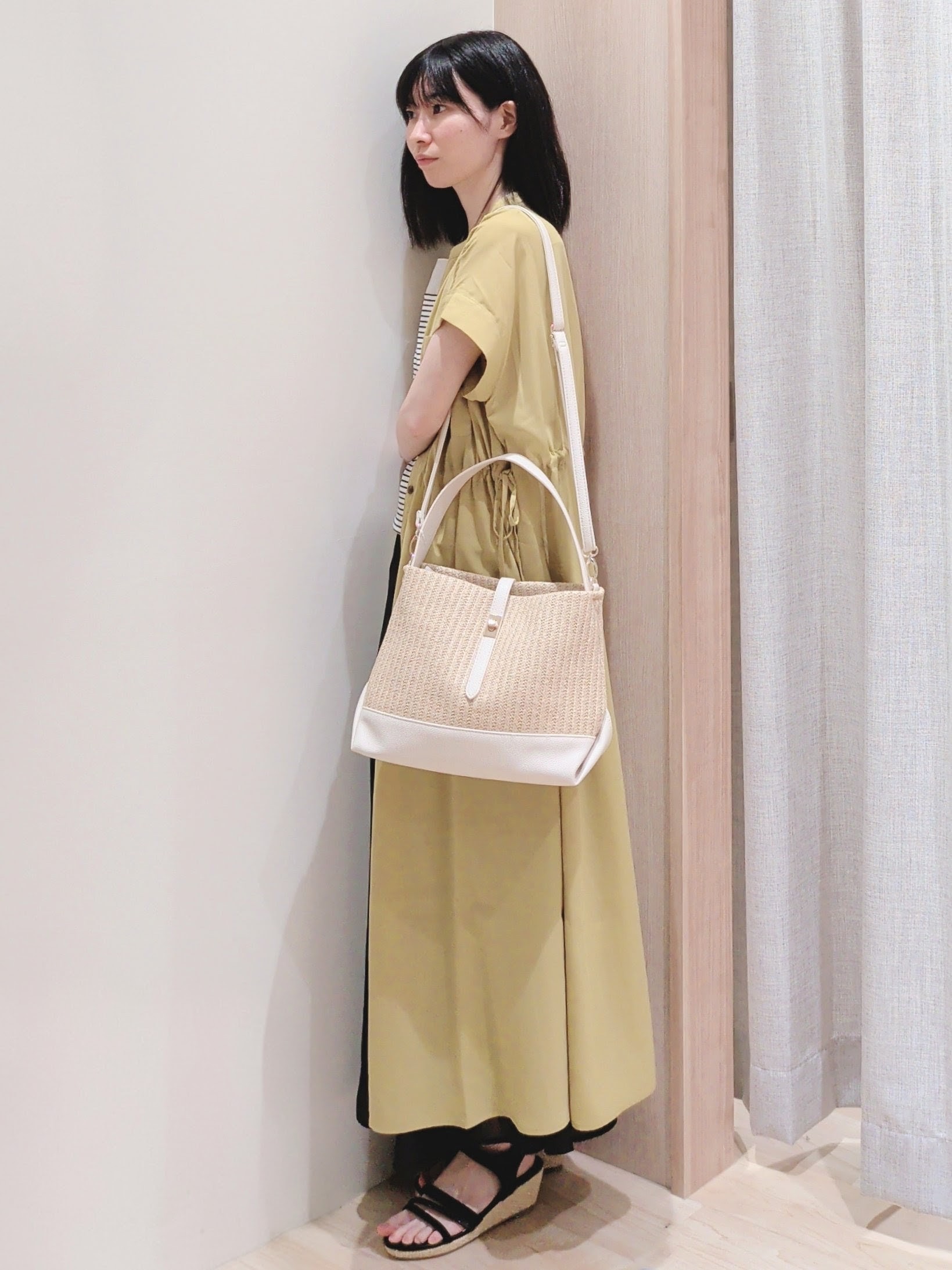 Yuiさんの「grove｜シアードッキングスクエアタンク」を使ったコーディネート