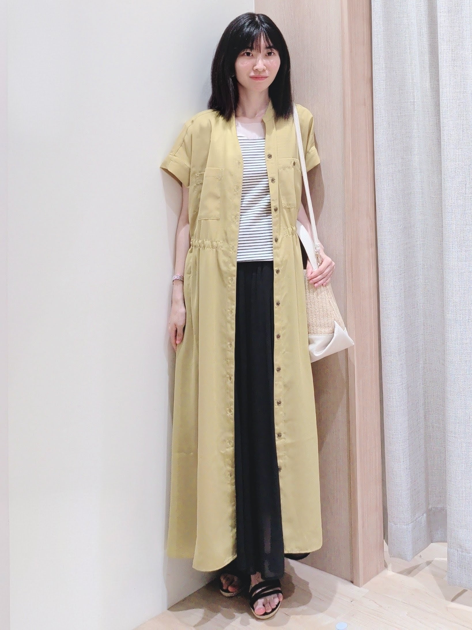 Yuiさんの「grove｜シアードッキングスクエアタンク」を使ったコーディネート