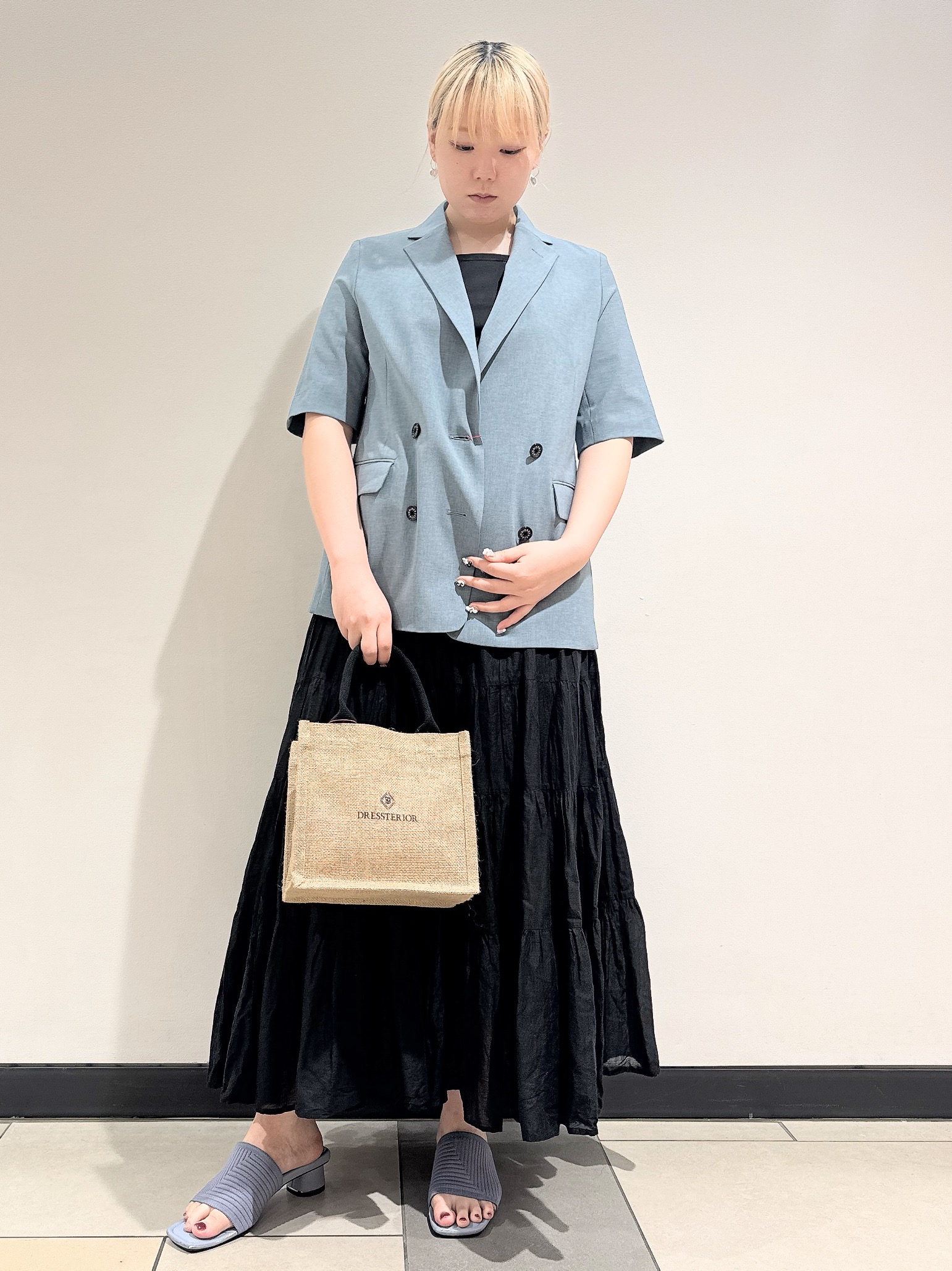 なかもとあきさんの「DRESSTERIOR｜【otonaMUSE5月号掲載/セットアップ可】ウォッシャブルイージーサマージャケット」を使ったコーディネート