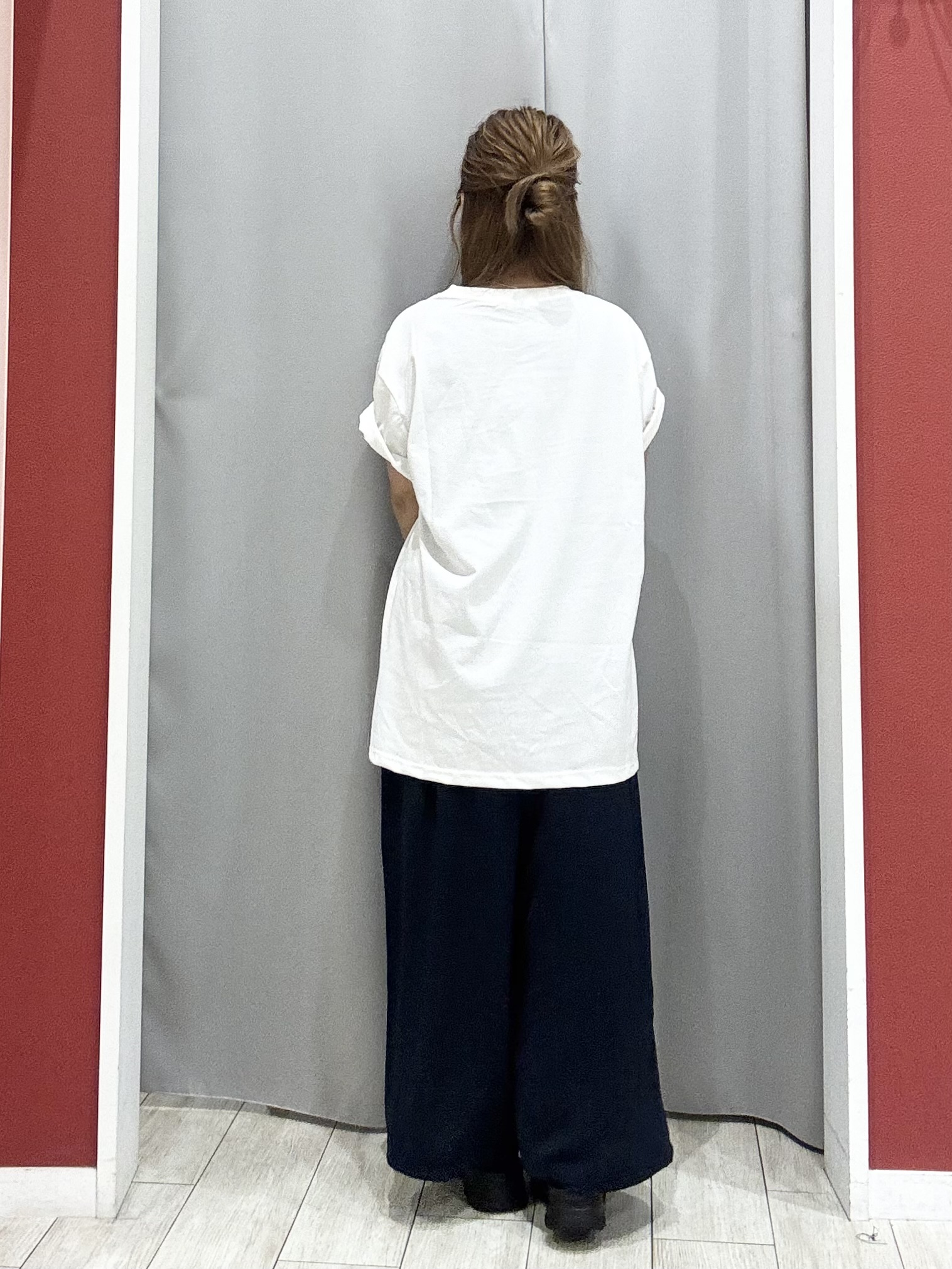 shioさんの「SHOO･LA･RUE｜【S-LL/洗濯機可】選べる4柄　デイリー使いにぴったりな 大人の頼れるTシャツ」を使ったコーディネート
