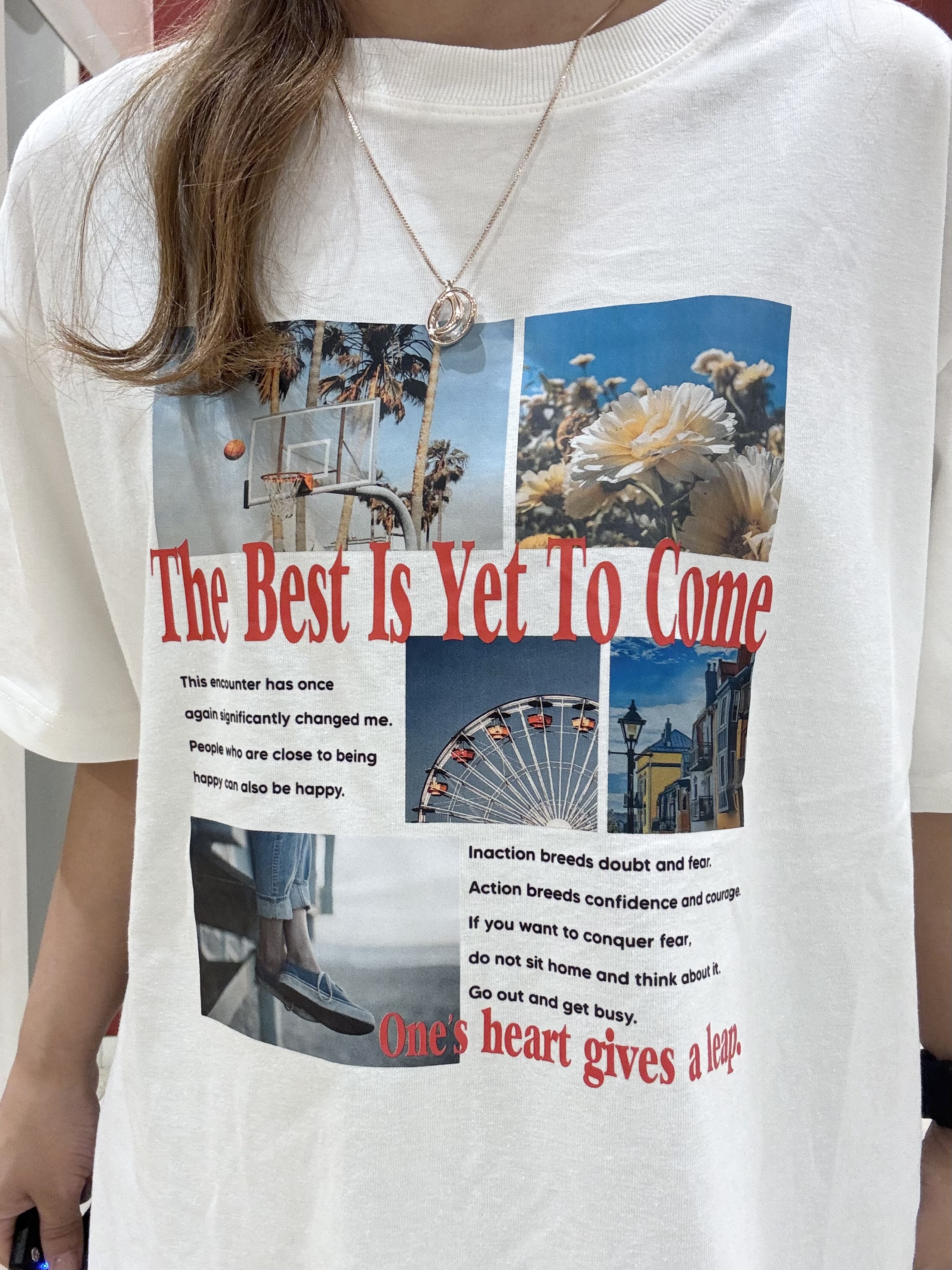 shioさんの「SHOO･LA･RUE｜【S-LL/洗濯機可】選べる4柄　デイリー使いにぴったりな 大人の頼れるTシャツ」を使ったコーディネート