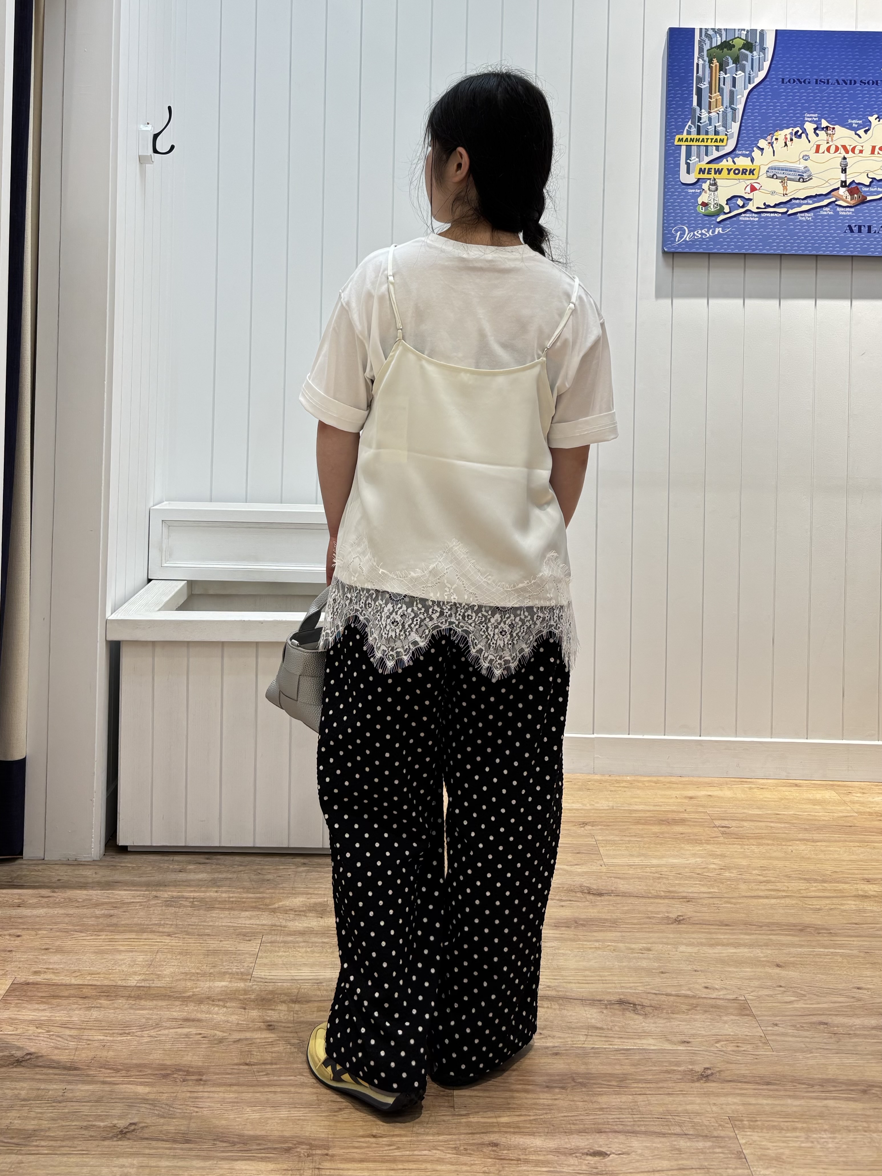 山中美乃理さんの「Dessin｜【洗える】オーガニックコットンロゴTシャツ」を使ったコーディネート