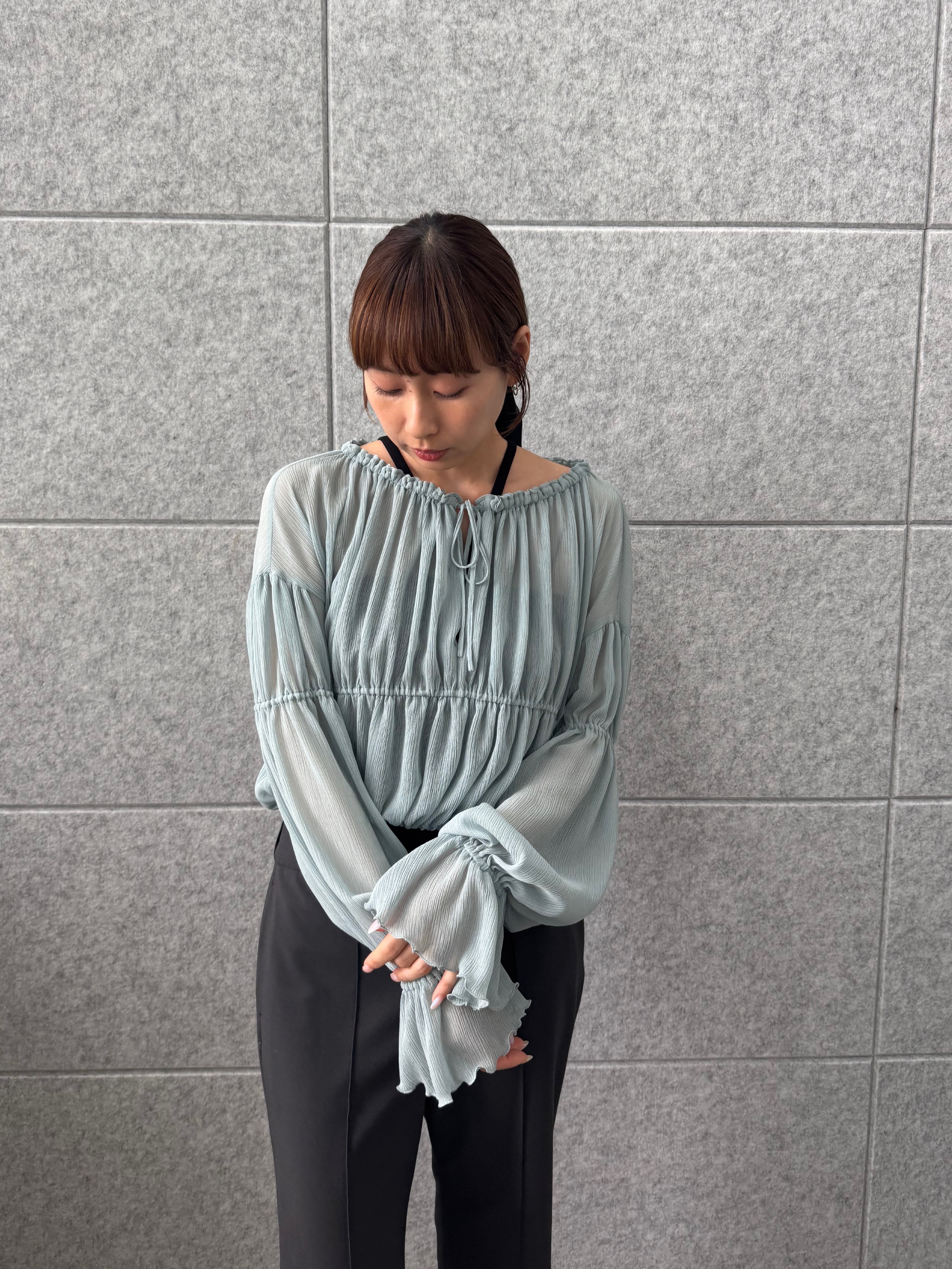 designer yukaさんの「CODE A｜【Cup-in】design cut camisole」を使ったコーディネート