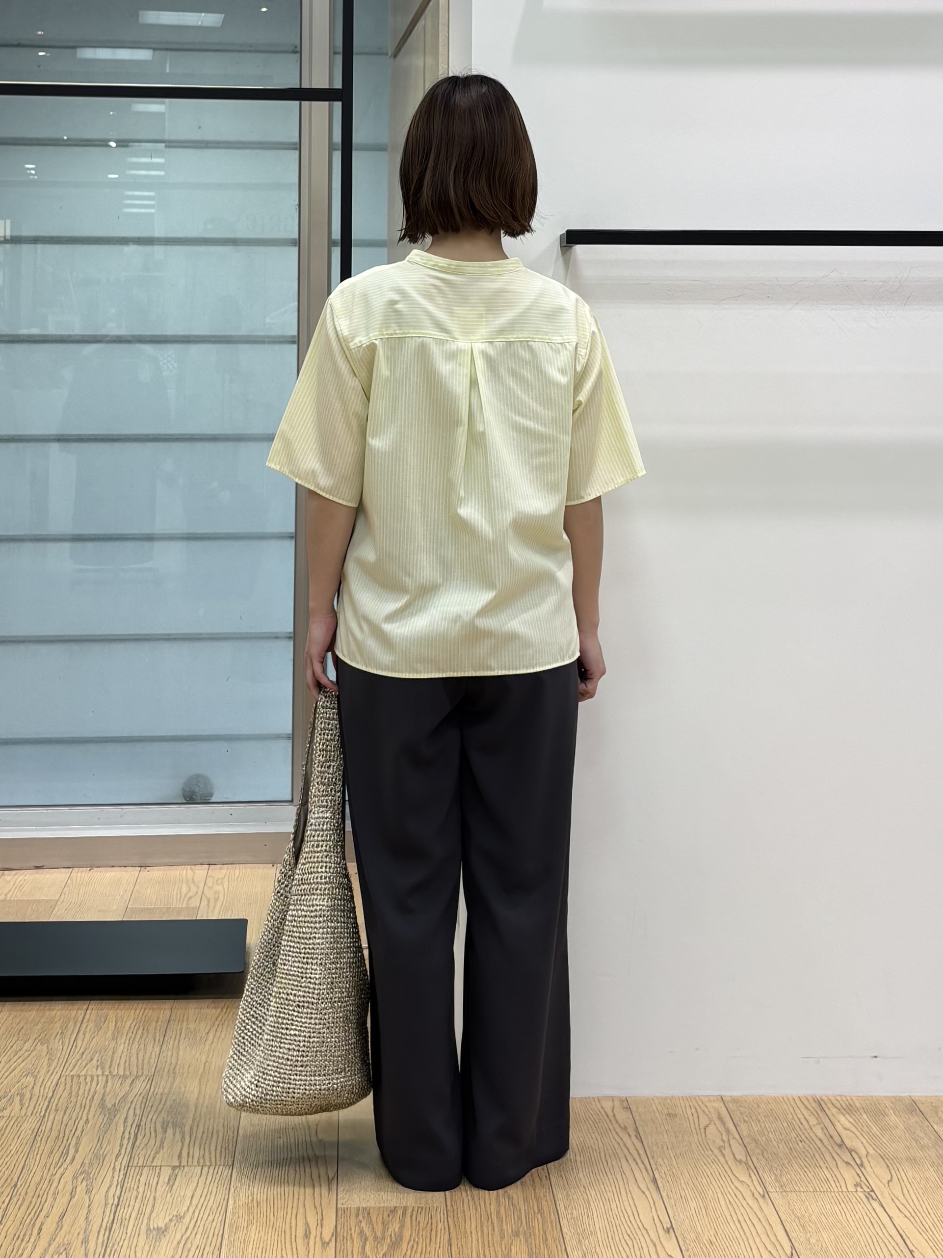 asamiさんの「INDIVI｜【洗える／UVケア／着映え】フリルピンタックブラウス」を使ったコーディネート