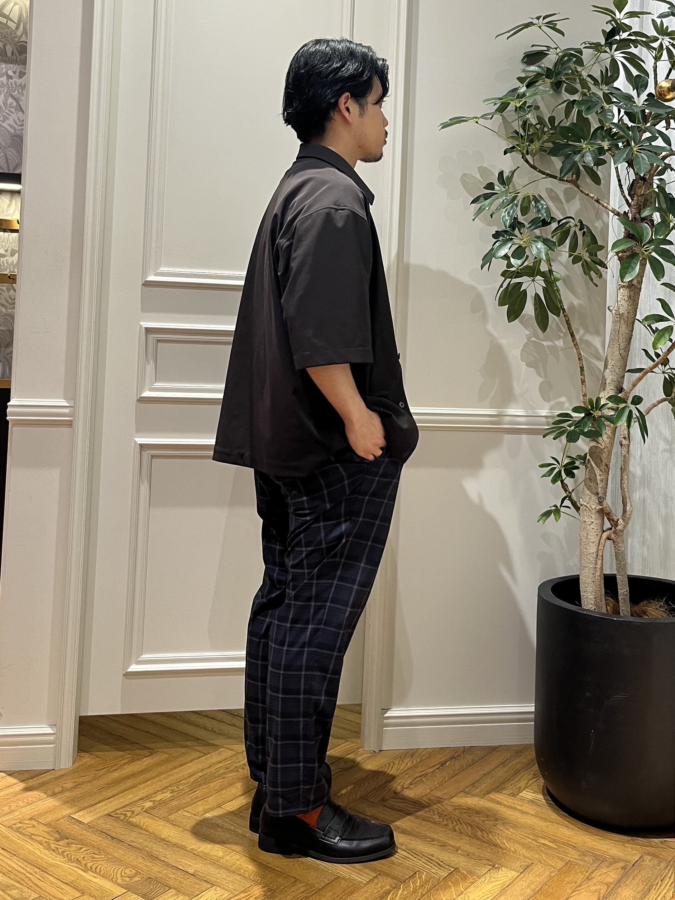 Tokuさんの「DRESSTERIOR｜【干場義雅&times;DRESSTERIOR】ICE CLEAR COTTON Tシャツ」を使ったコーディネート