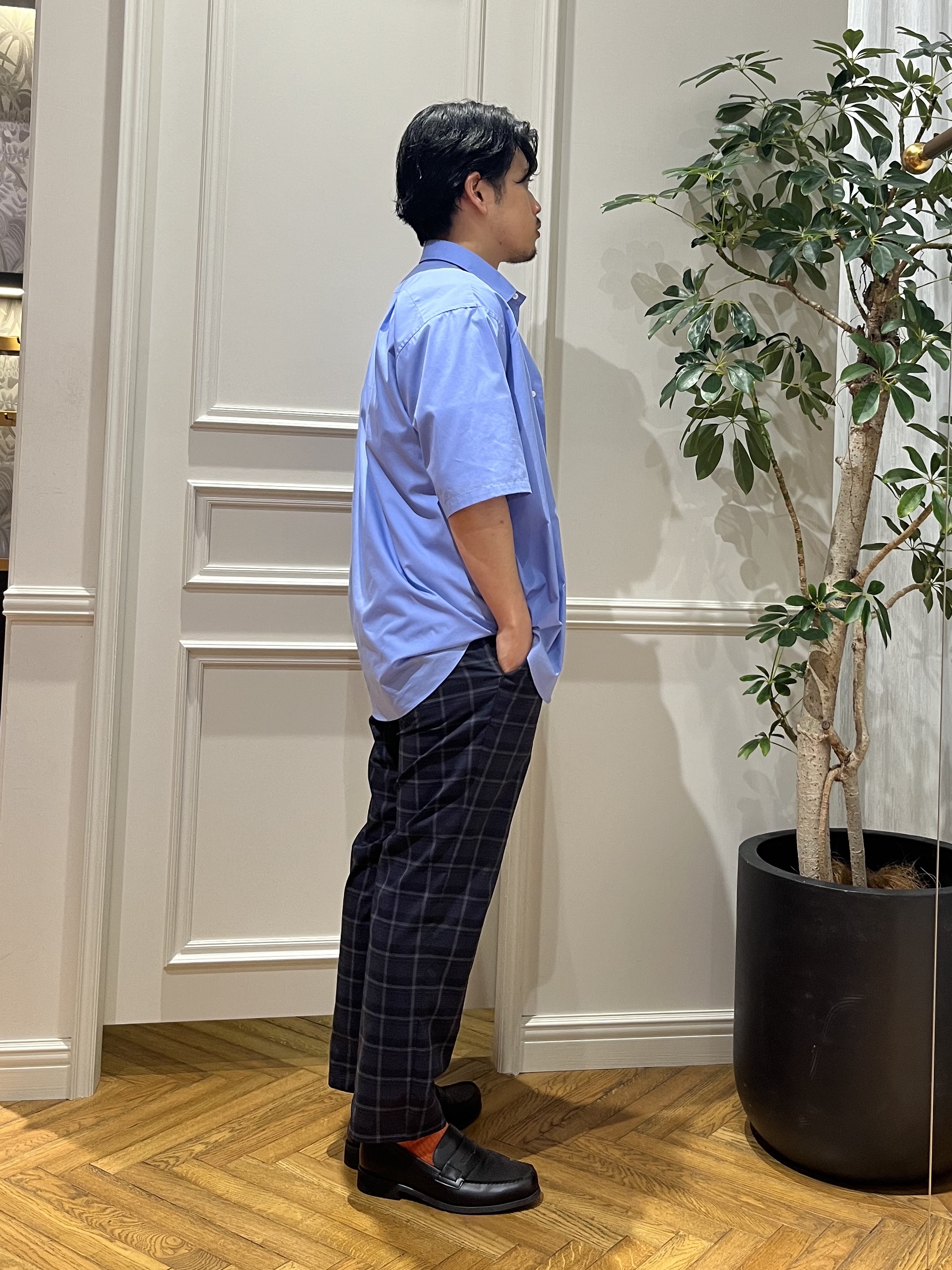 Tokuさんの「DRESSTERIOR｜【干場義雅&times;DRESSTERIOR/再入荷】シドグラスシャツ」を使ったコーディネート