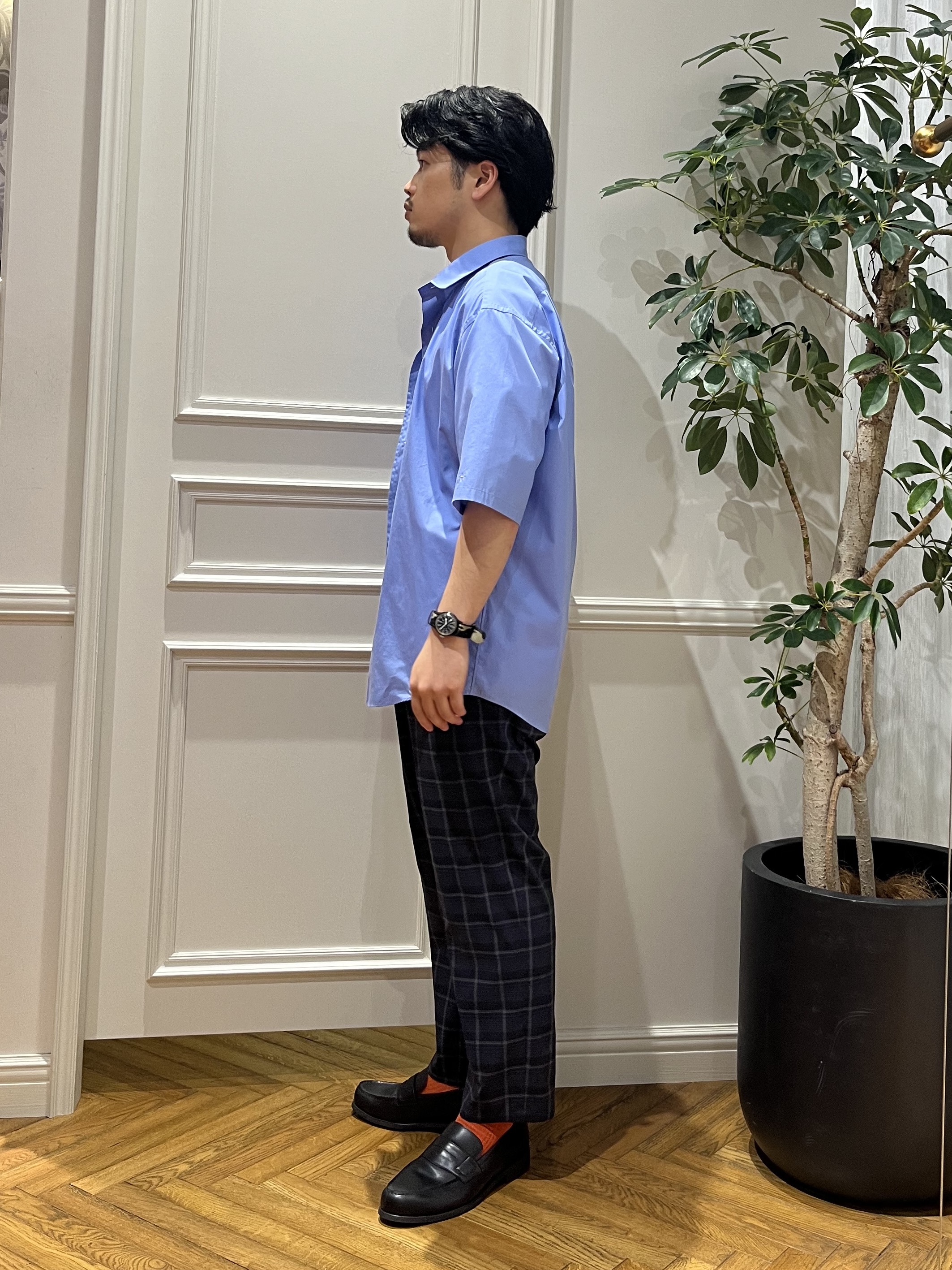Tokuさんの「DRESSTERIOR｜【干場義雅&times;DRESSTERIOR/再入荷】シドグラスシャツ」を使ったコーディネート