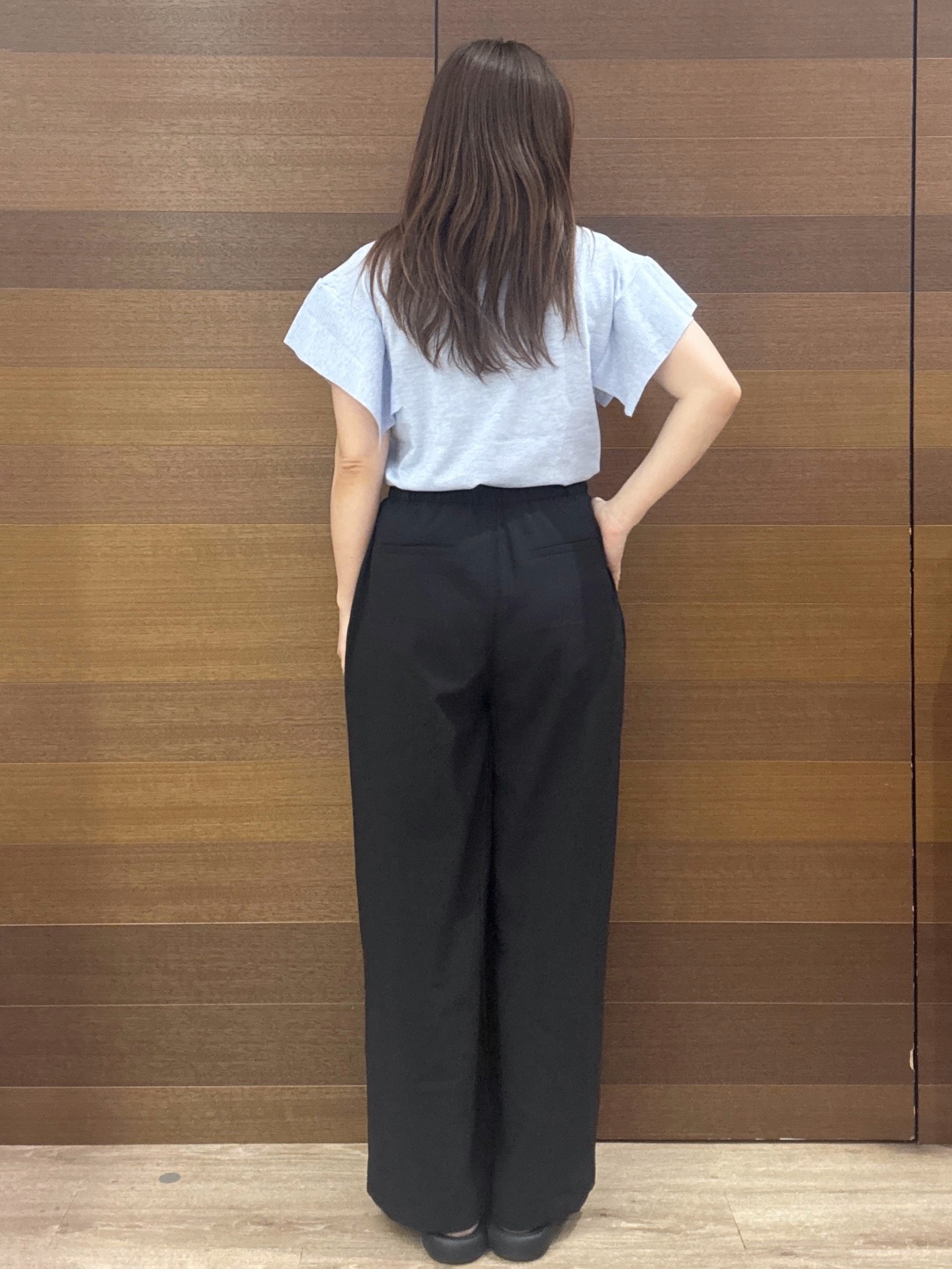 maichiさんの「OPAQUE.CLIP｜『STORY Web7月掲載』ドライタッチラメニット《UV／洗える／6col》」を使ったコーディネート