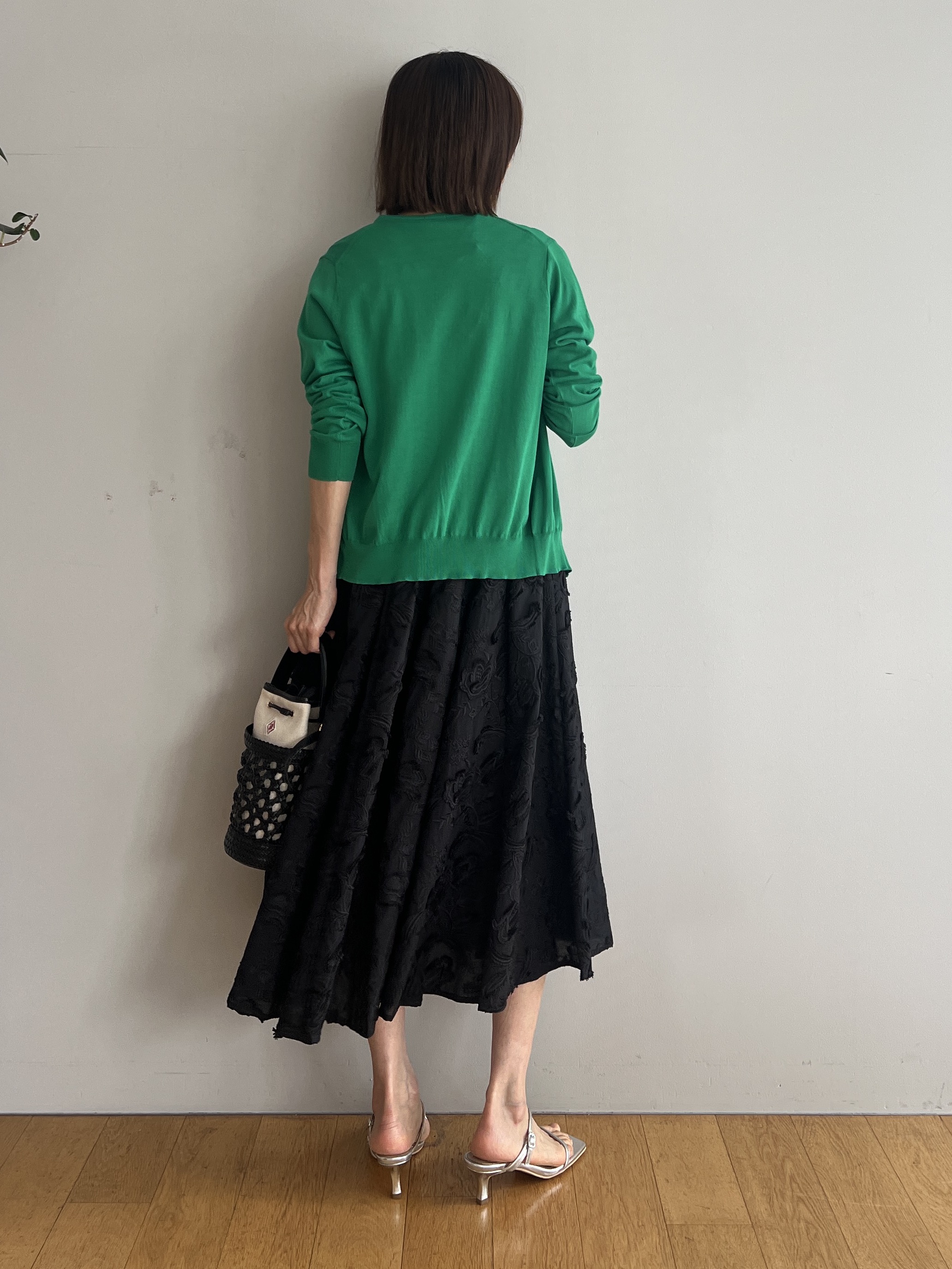 misaさんの「DRESSTERIOR｜【ウォッシャブル】コットン エンブロイダリードレス」を使ったコーディネート