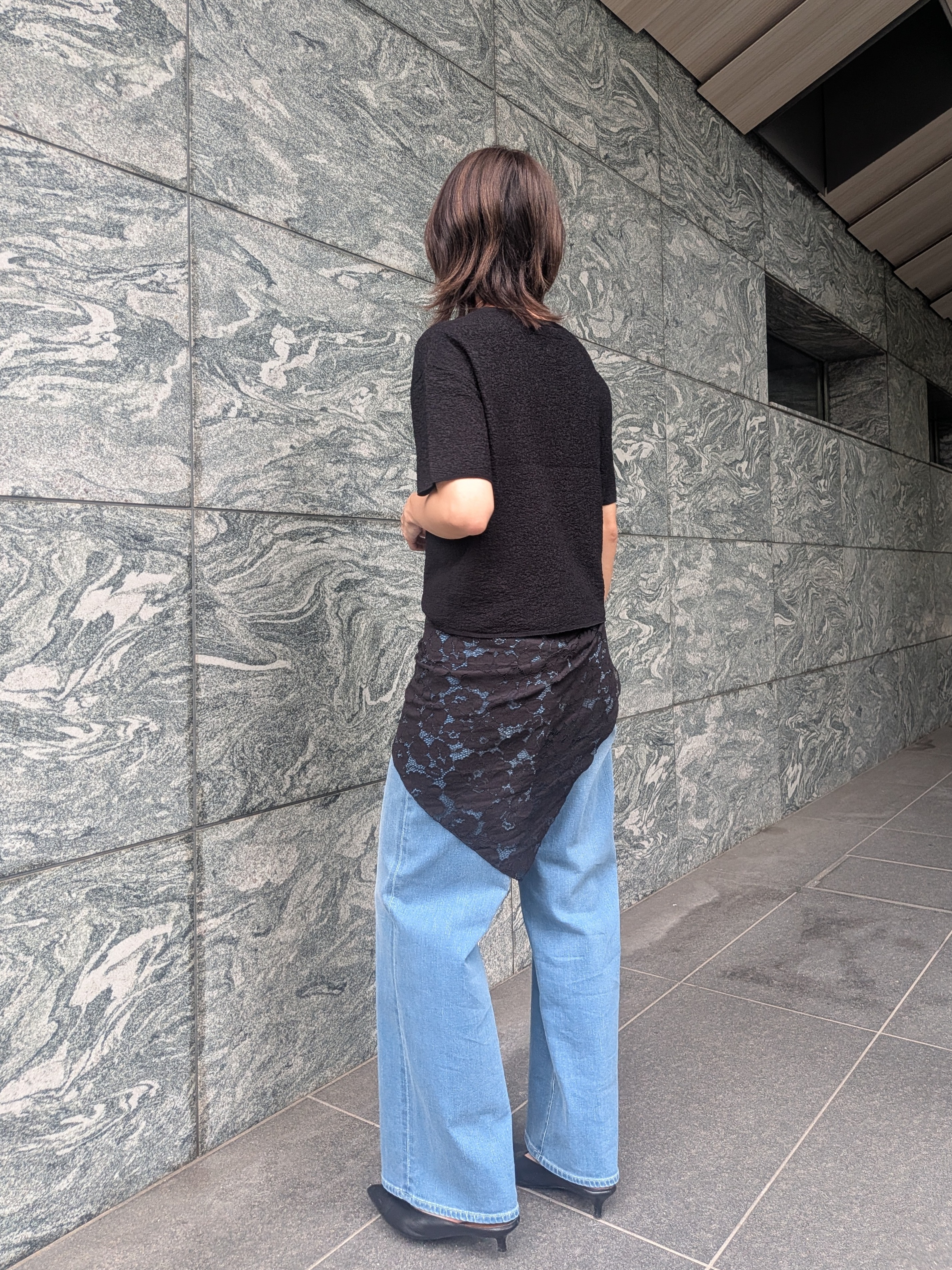 Aさんの「UNTITLED｜【セットアップ可/ストレッチ性】ドライタッチニットプルオーバー」を使ったコーディネート