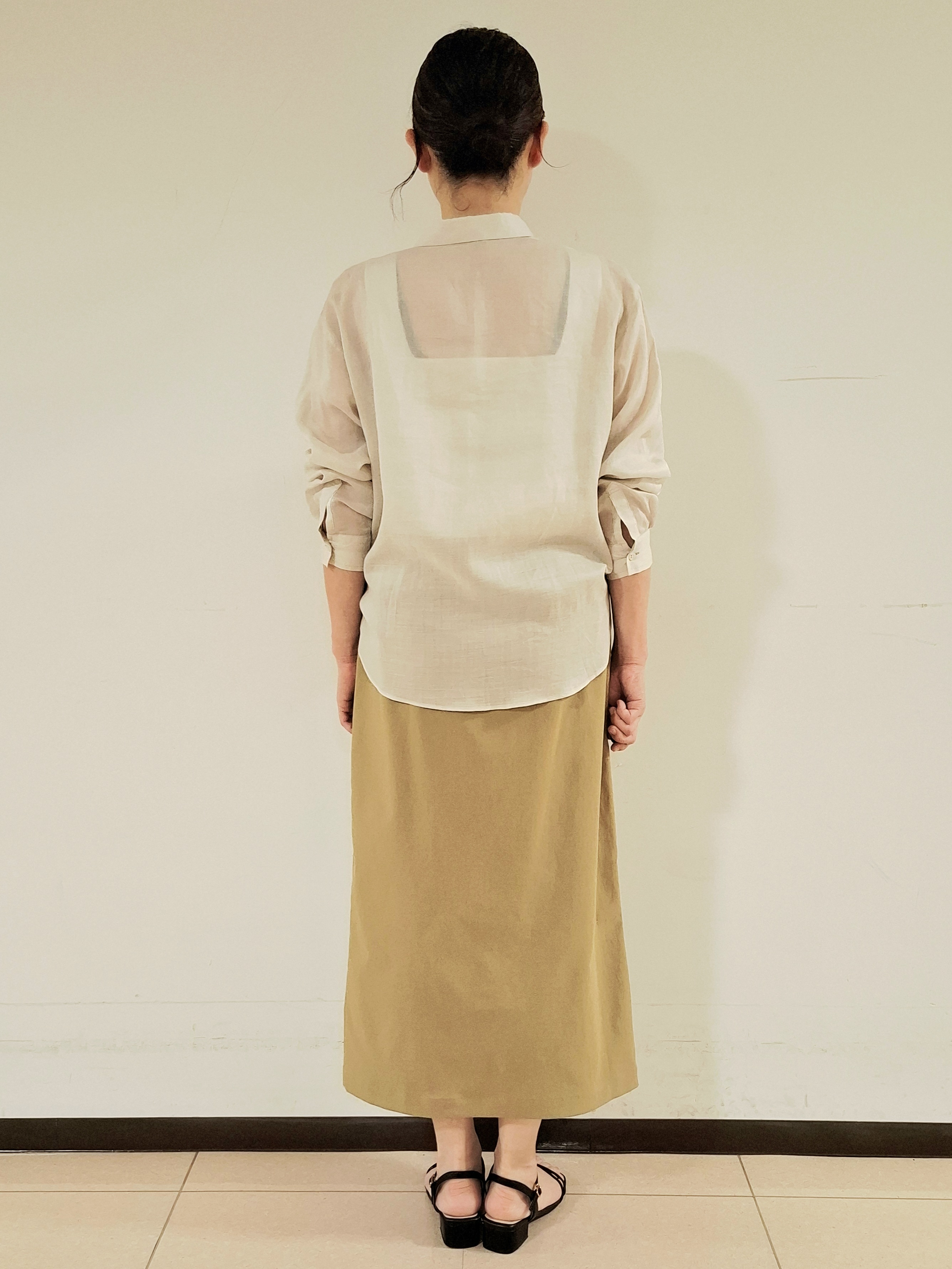 ねぎさんの「UNTITLED｜【接触冷感】ドライタッチシャツ」を使ったコーディネート