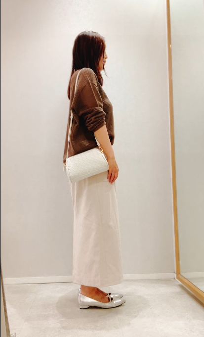 yukiさんの「UNTITLED｜◆シアーメッシュニット」を使ったコーディネート