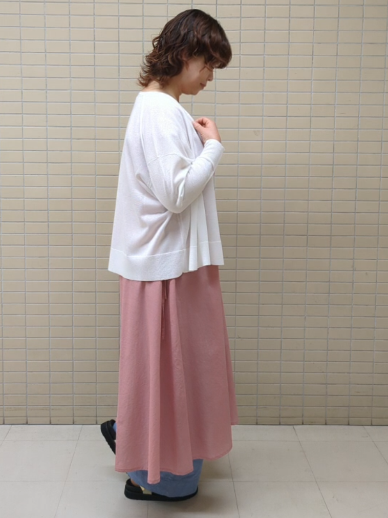 ハム太郎さんの「Reflect｜【マシンウォッシャブル】フロントボタンワンピース」を使ったコーディネート