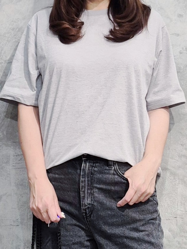 ひさえさんの「THE SHOP TK｜【新色追加＆再入荷!!】【吸水速乾/UV/透け防止/遮熱/接触冷感】BO-NO TEE/ボーノTシャ」を使ったコーディネート