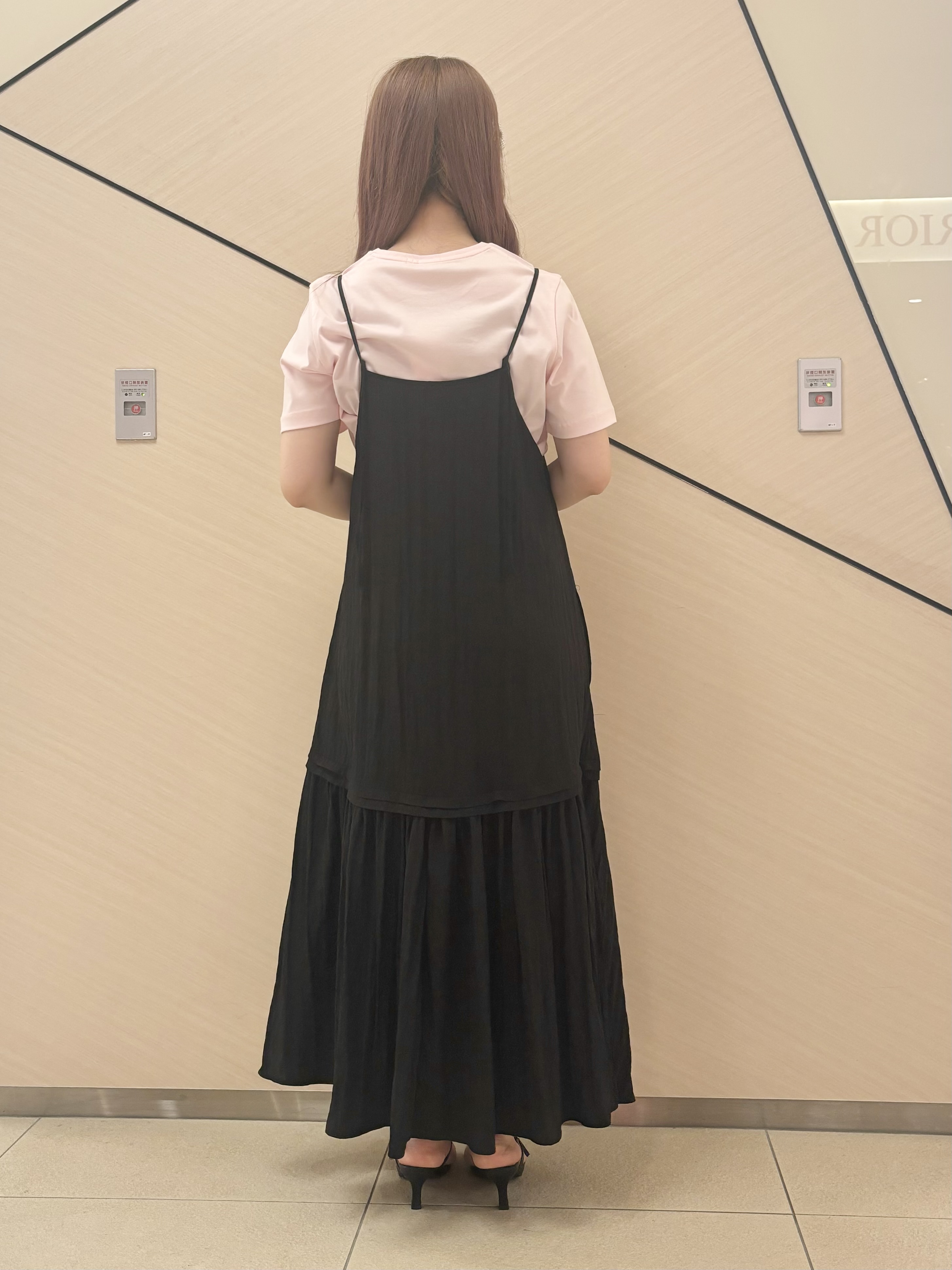 Rinaさんの「DRESSTERIOR｜【接触冷感／抗菌防臭／消臭】アイスクリアコットンTシャツ」を使ったコーディネート