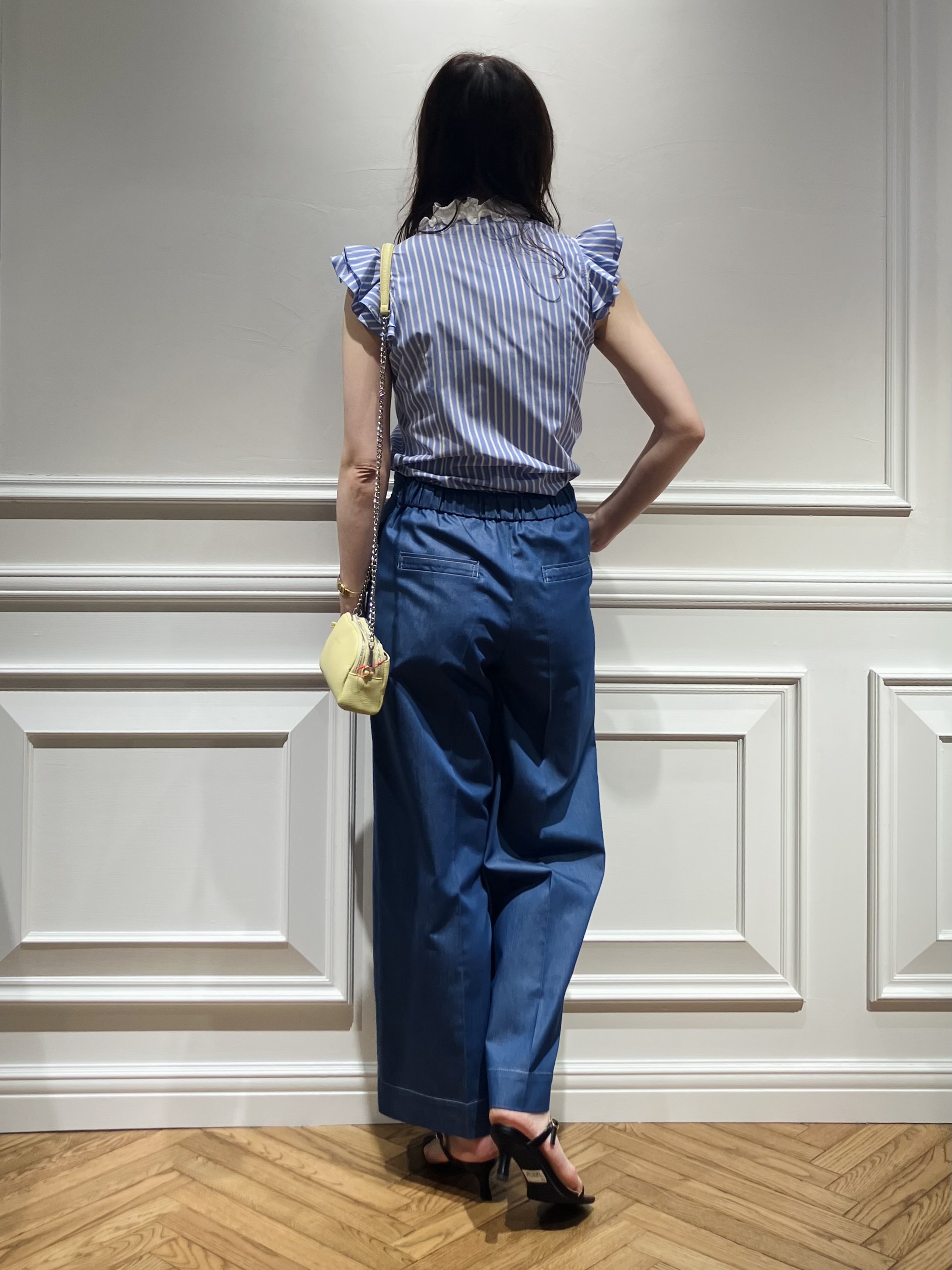 TSUKUIさんの「DRESSTERIOR｜◆クレリック ウィングスリーブ ブラウス」を使ったコーディネート