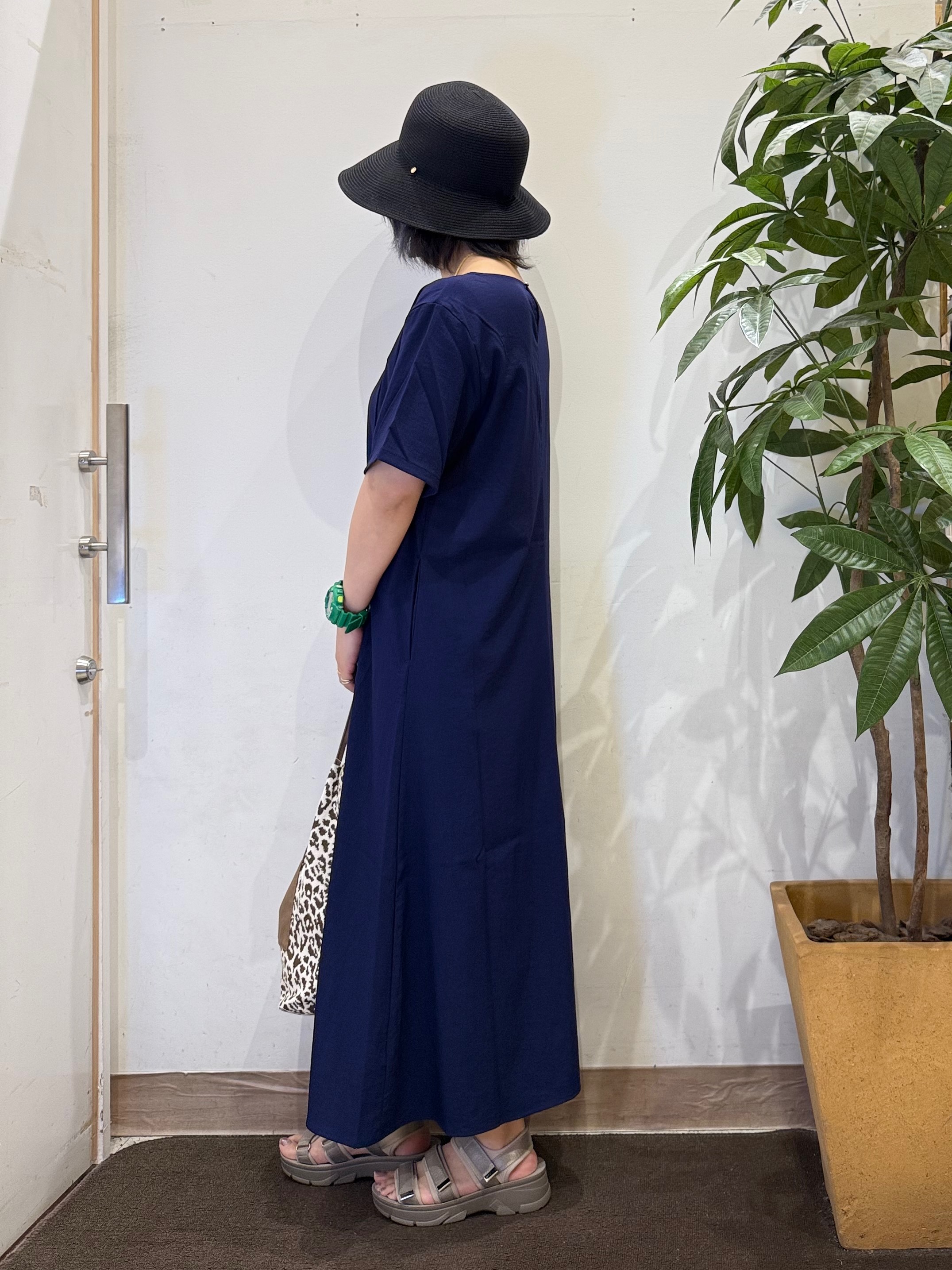 misakiさんの「SHOO･LA･RUE｜【S-LL/洗濯機可/セットアップ可】軽凛(かろりん) 切替ワンピース」を使ったコーディネート