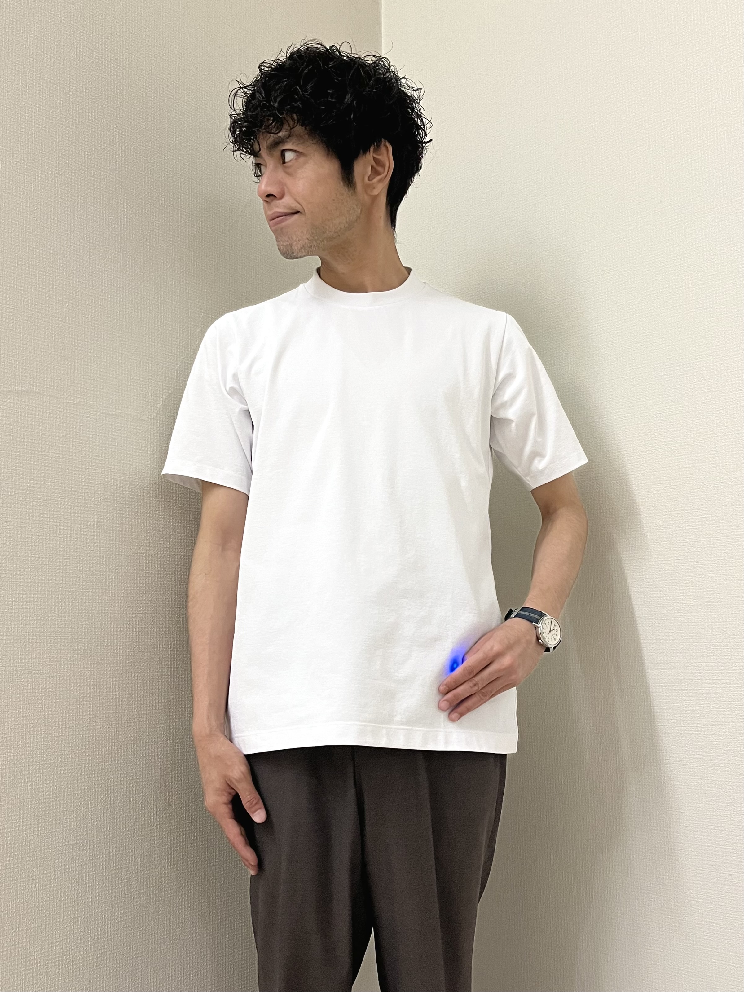URAさんの「TAKEO KIKUCHI｜【BOWLER HAT LABEL】トロピカルシャンブレージャケット」を使ったコーディネート