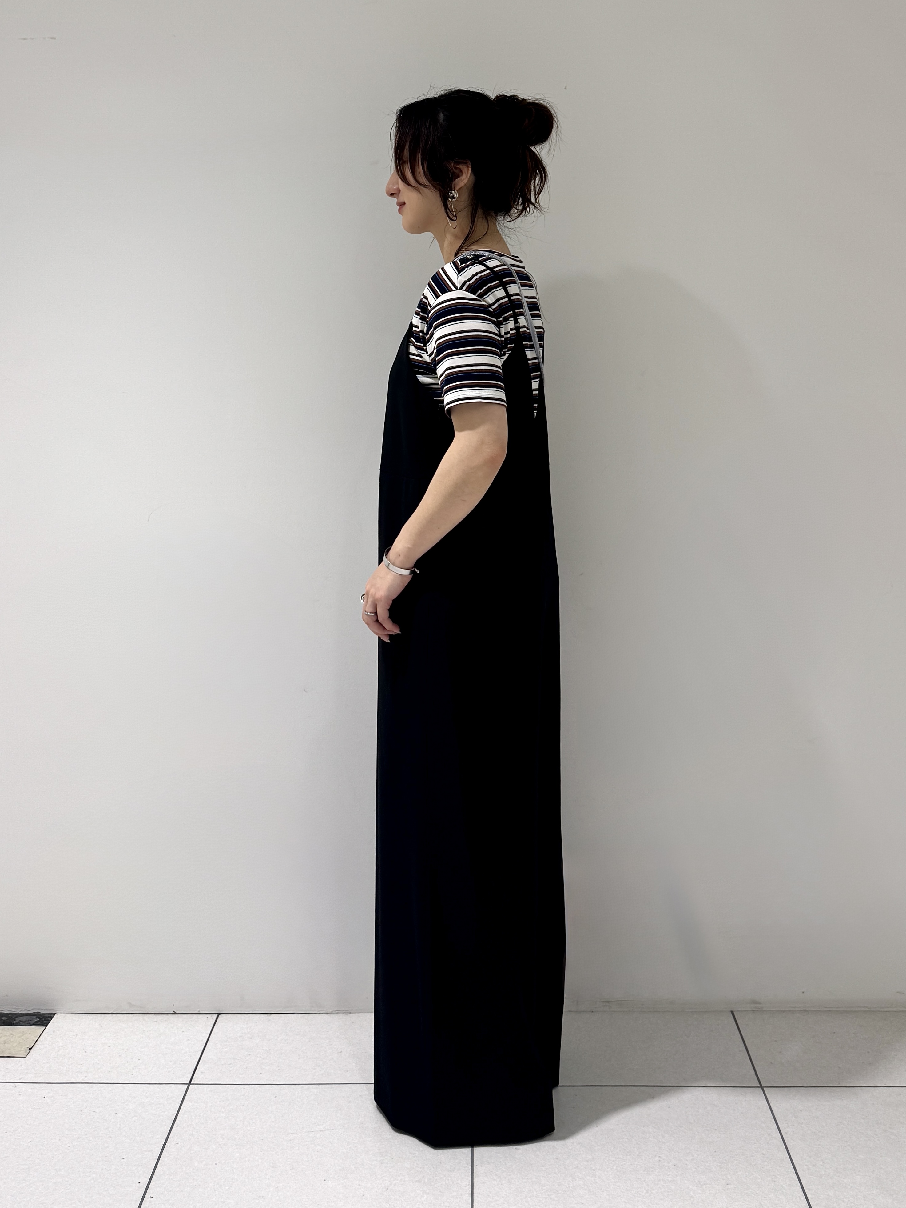 そんさんの「INDIVI｜【着る日傘】キャミソールサロペット」を使ったコーディネート