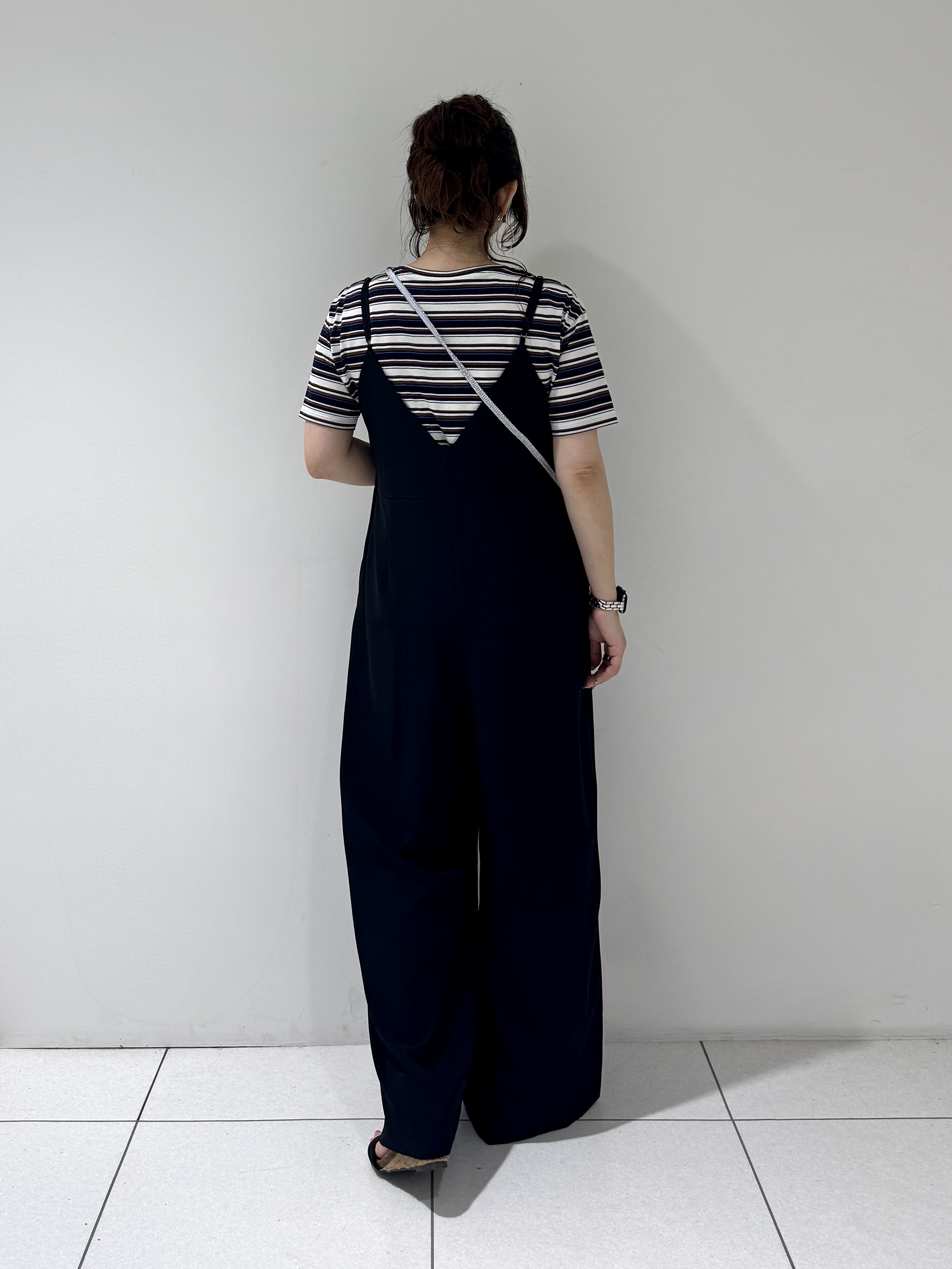 そんさんの「INDIVI｜【着る日傘】キャミソールサロペット」を使ったコーディネート